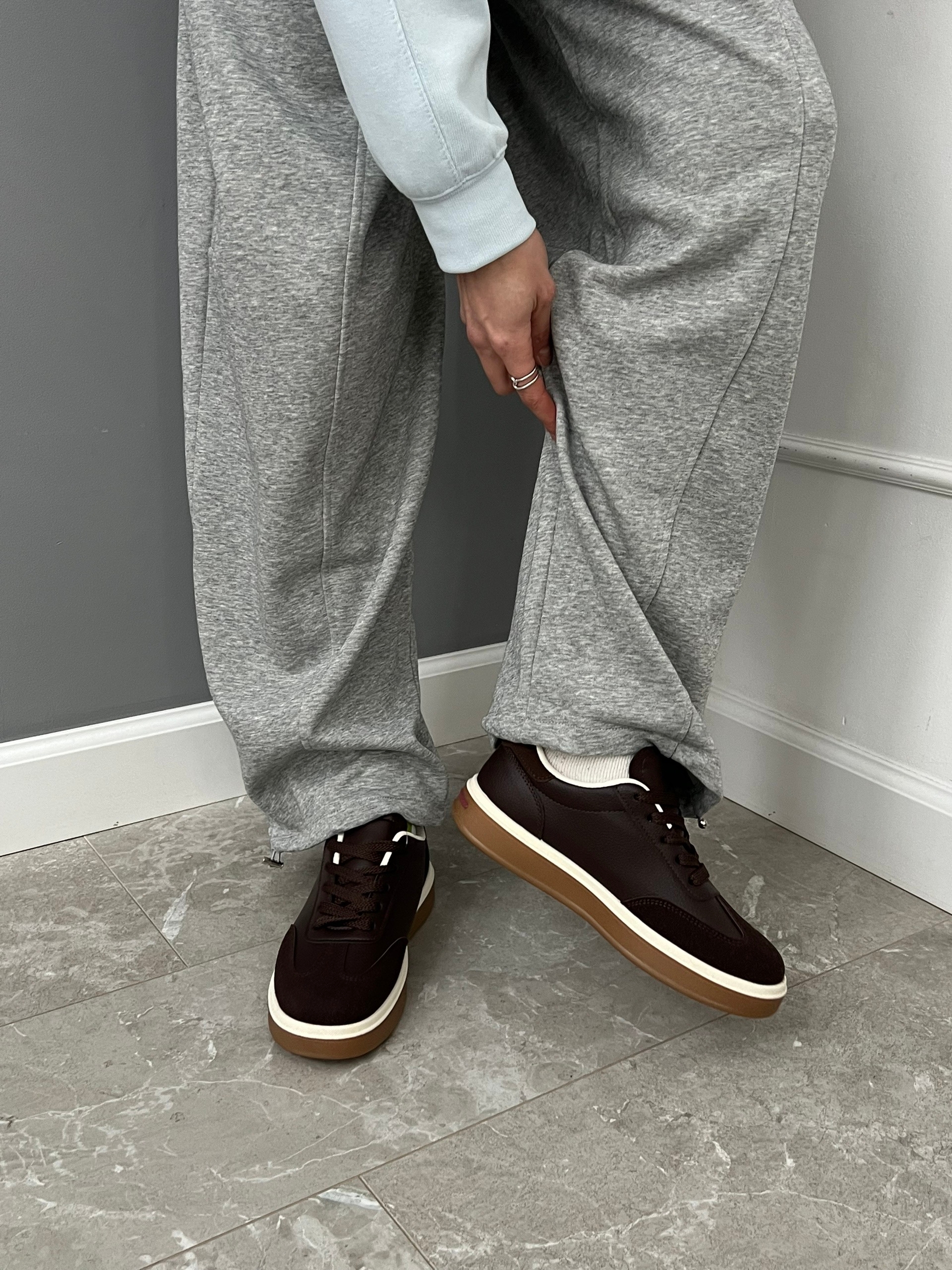 Кеды Аксана Moda V01-6 вставка замша