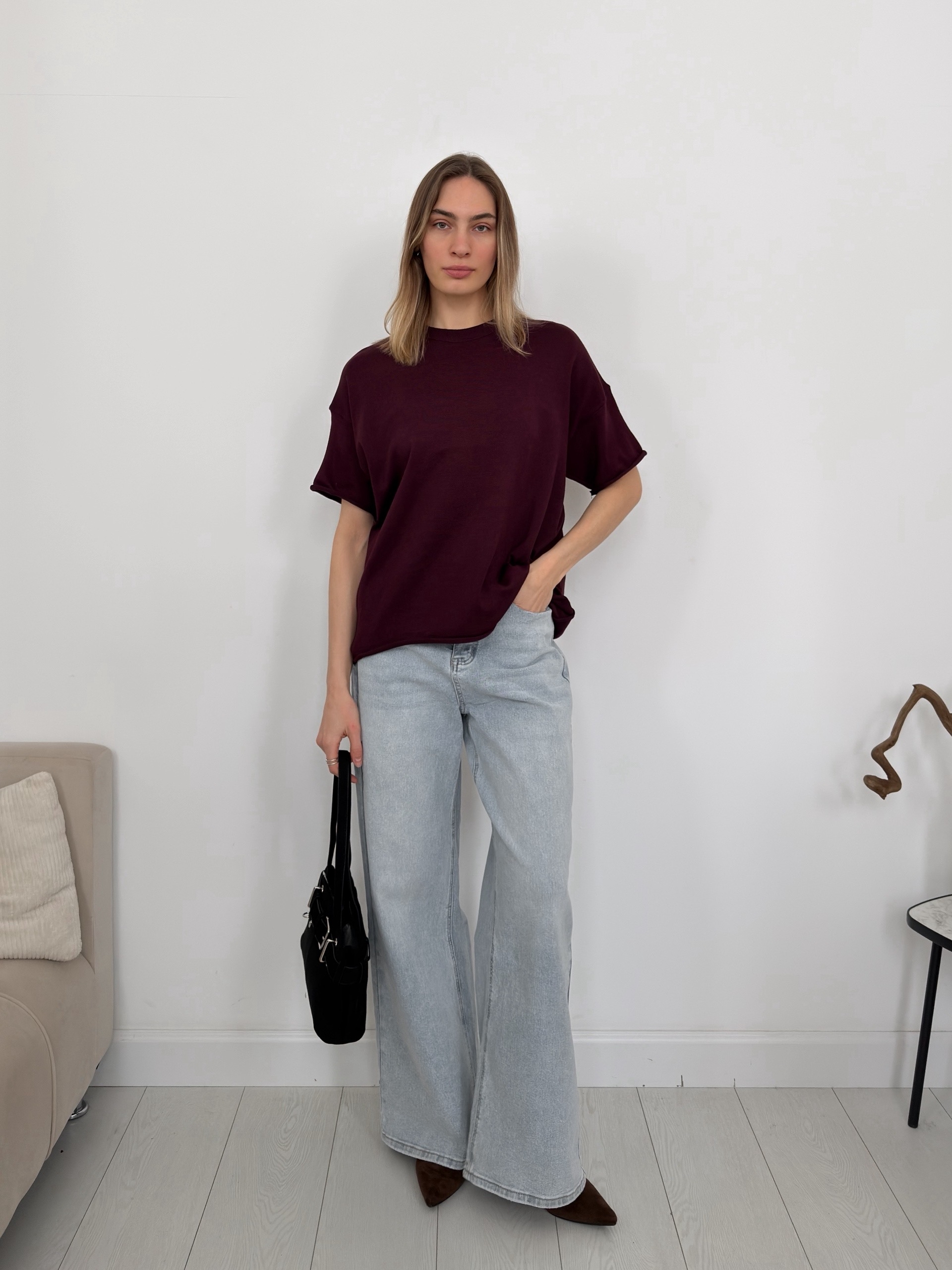 Джемпер Korea 201 с коротким рукавом