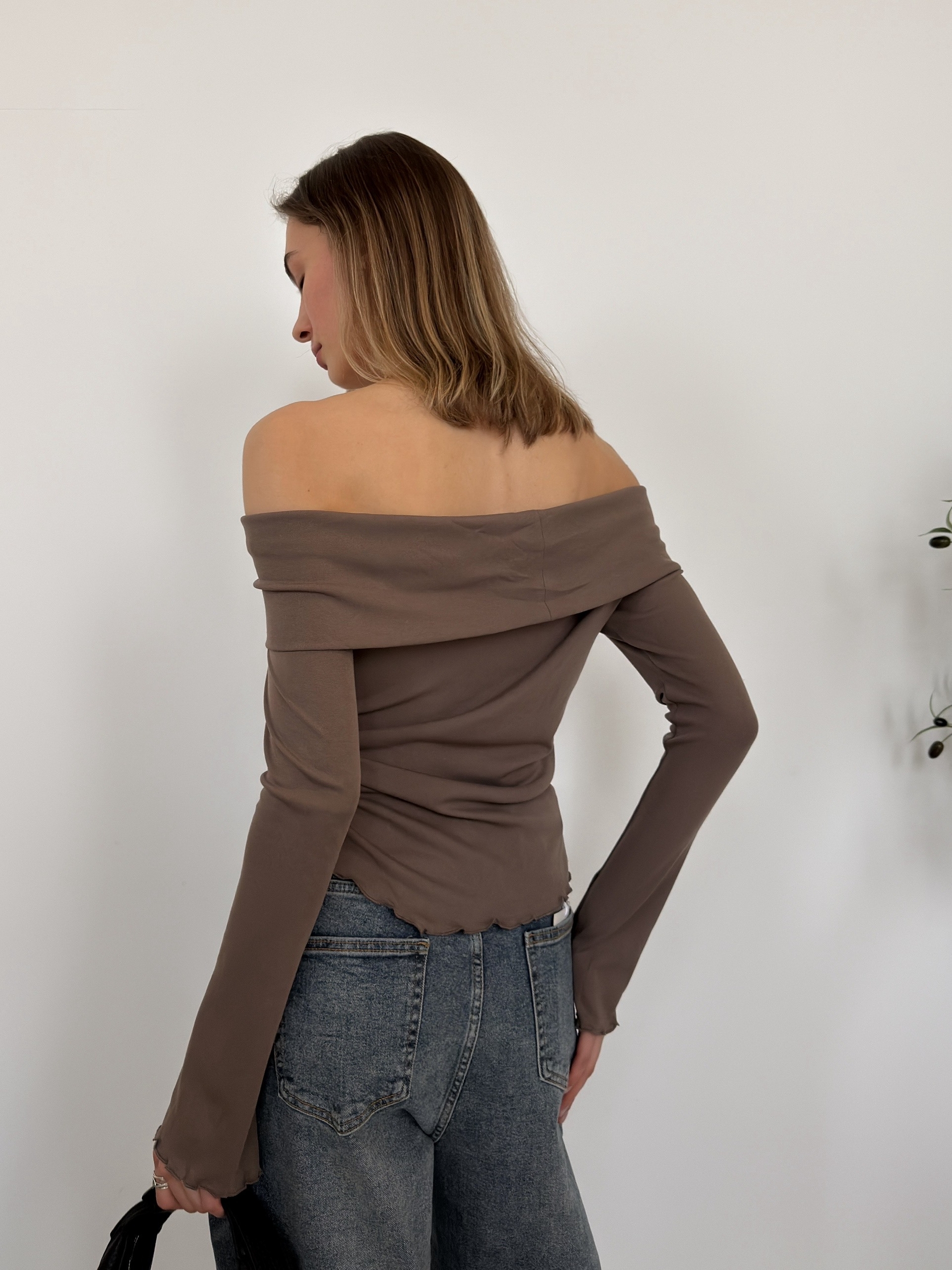 Кофточка Nama 604 подворот на плечах