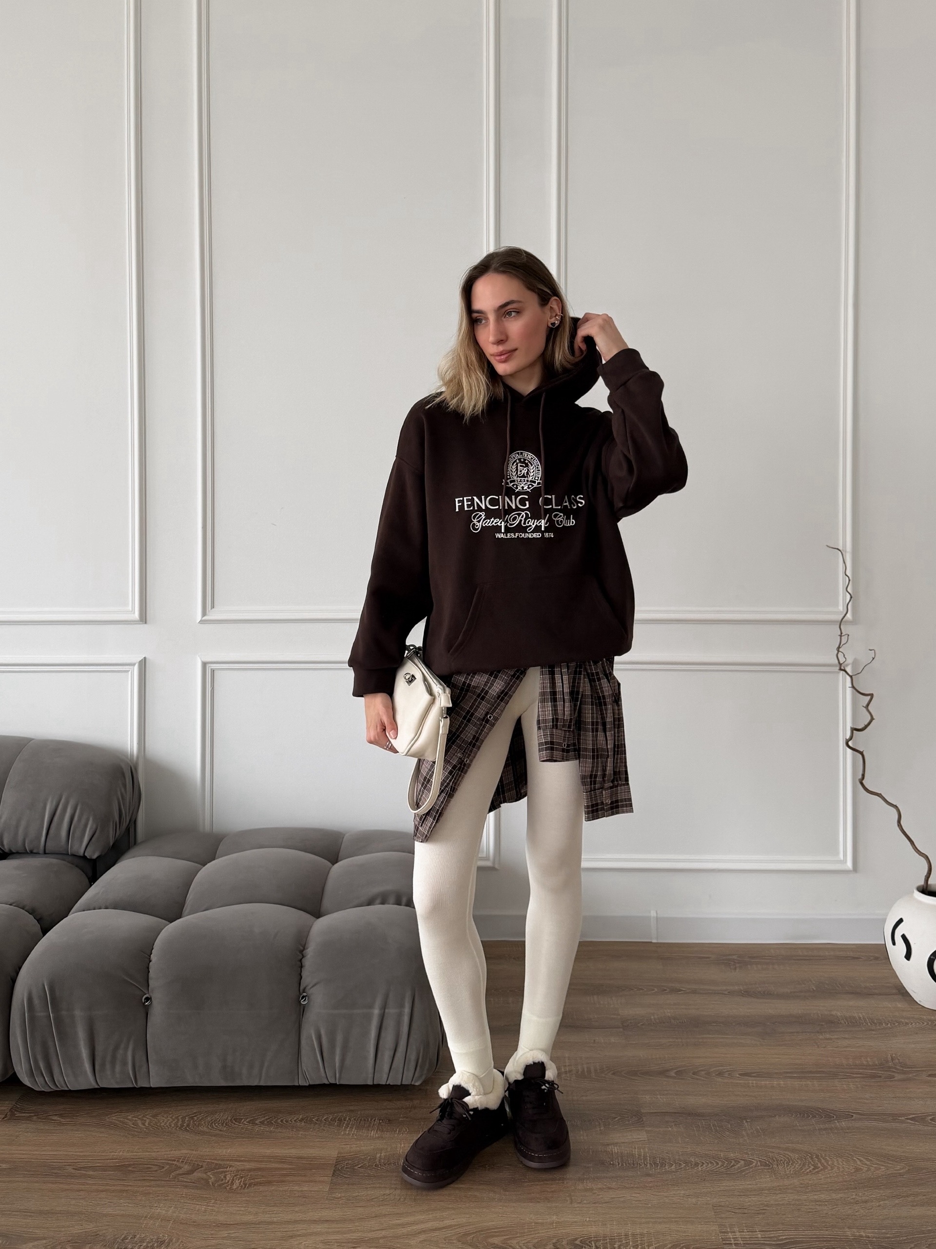 Толстовка Korea 6698A Fencing Class флис