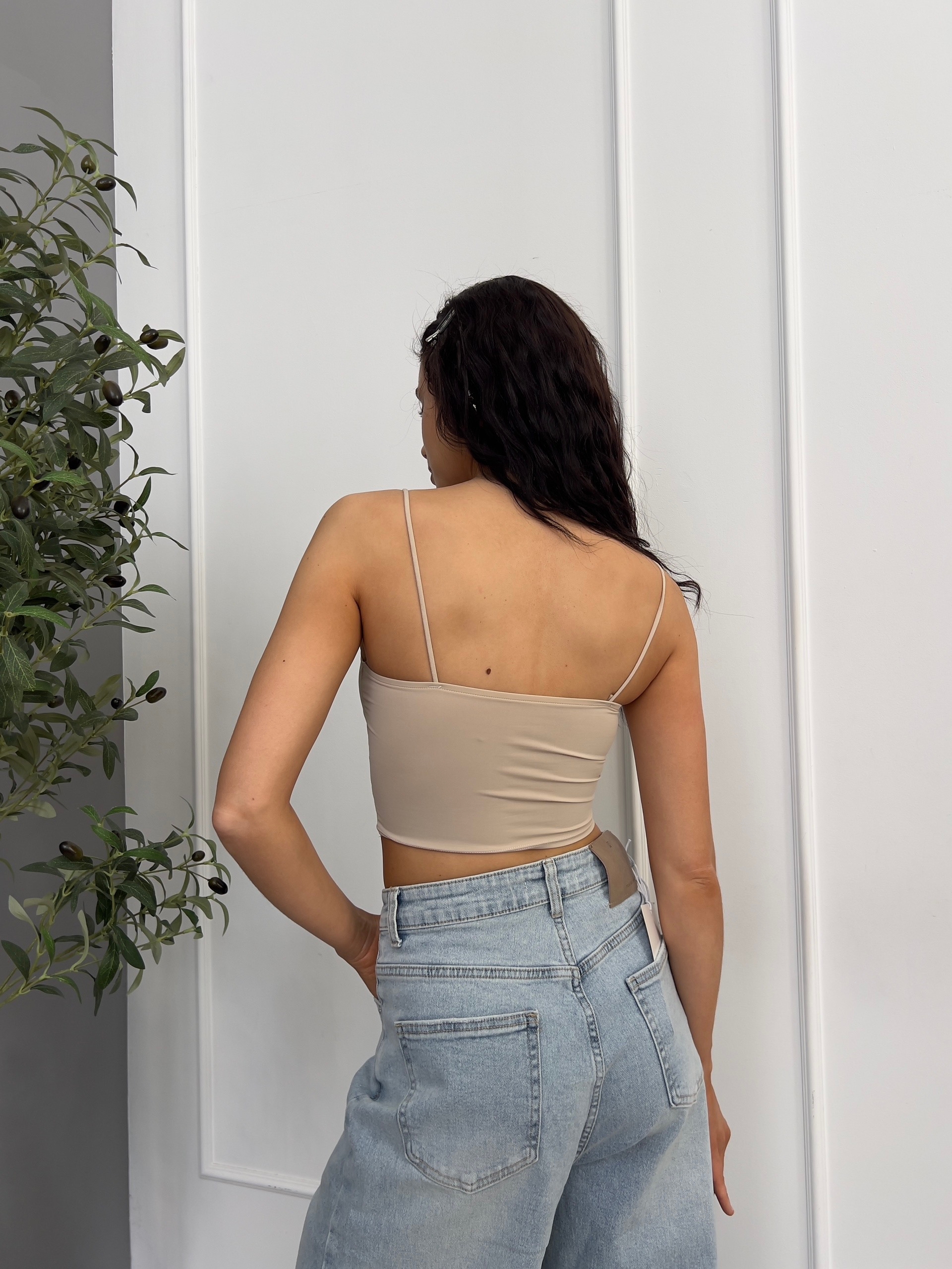 Майка Good Morning тонкие лямки