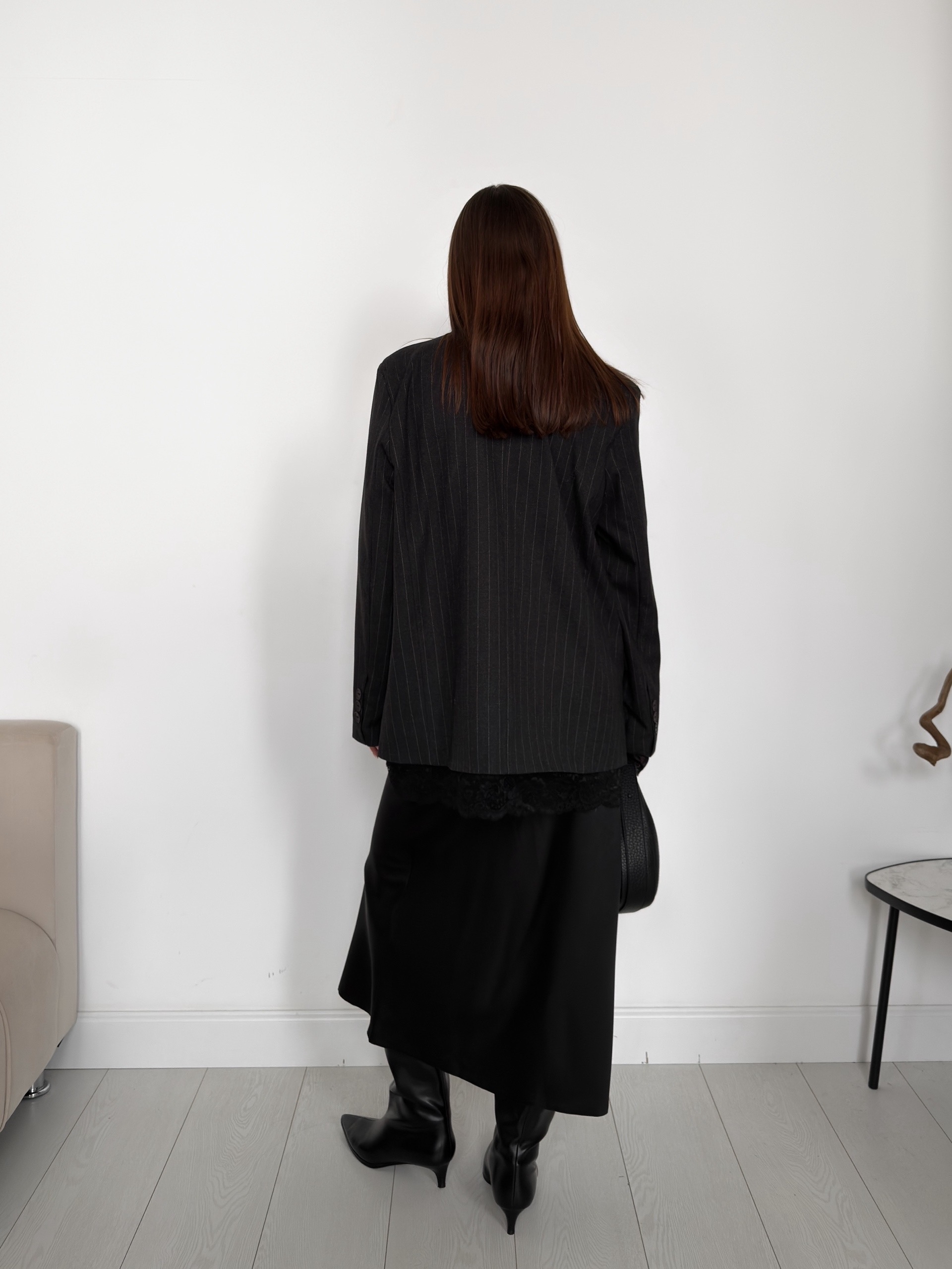 Жакет The Vibe в полоску кружева