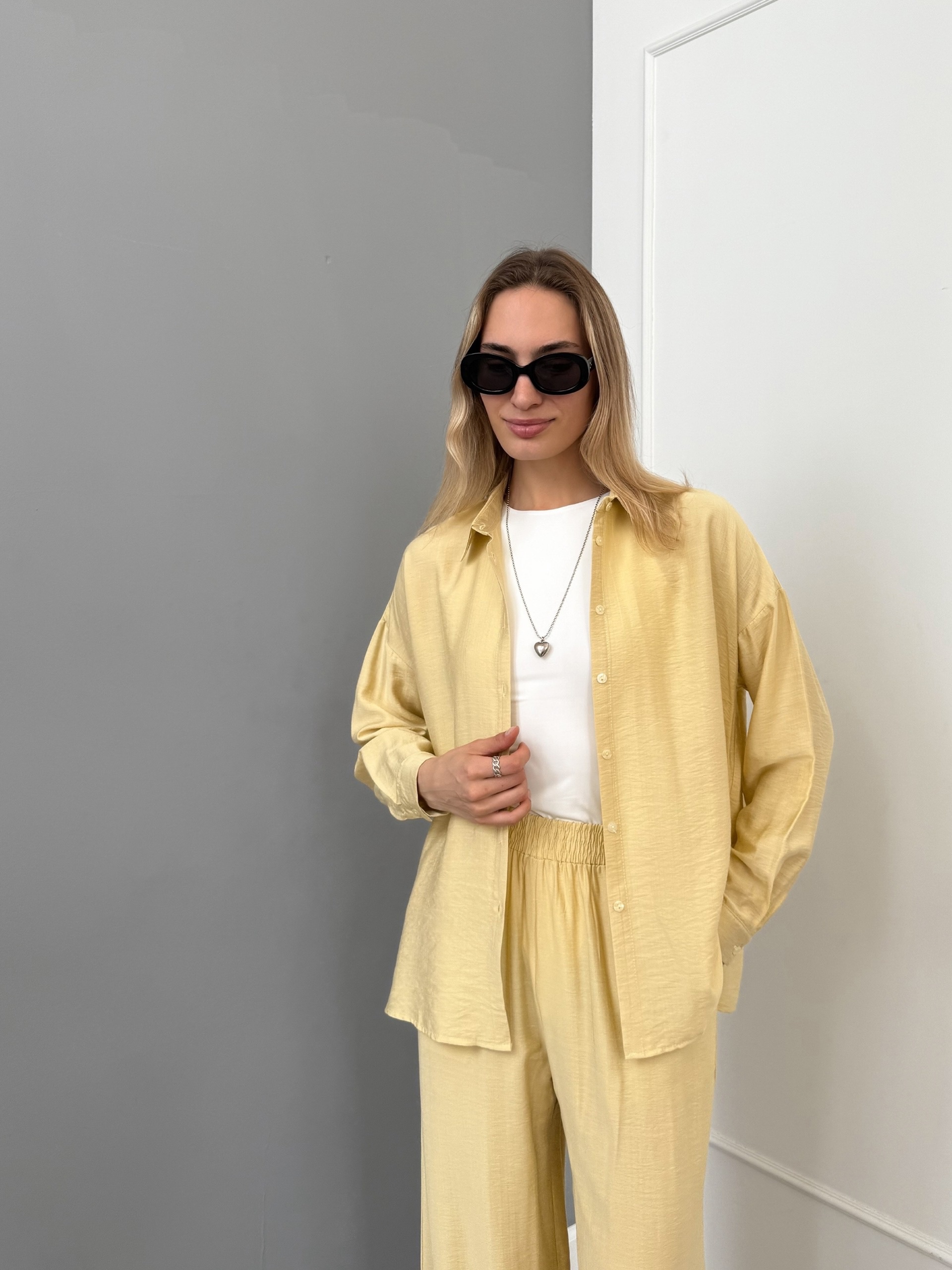 Костюм Dress Code 820 рубашка+кюлоты