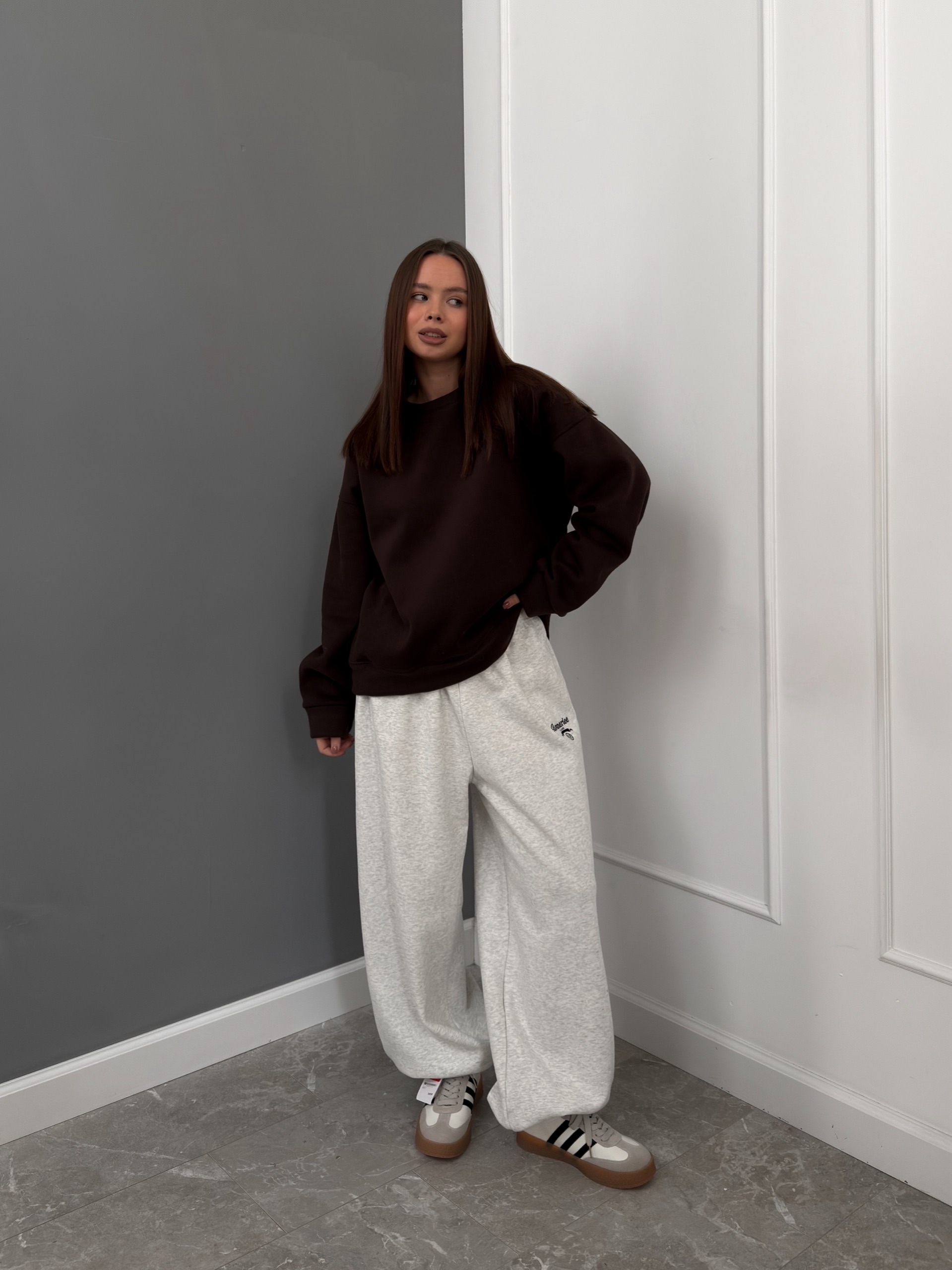 Свитшот 6929 на мягком подкладе