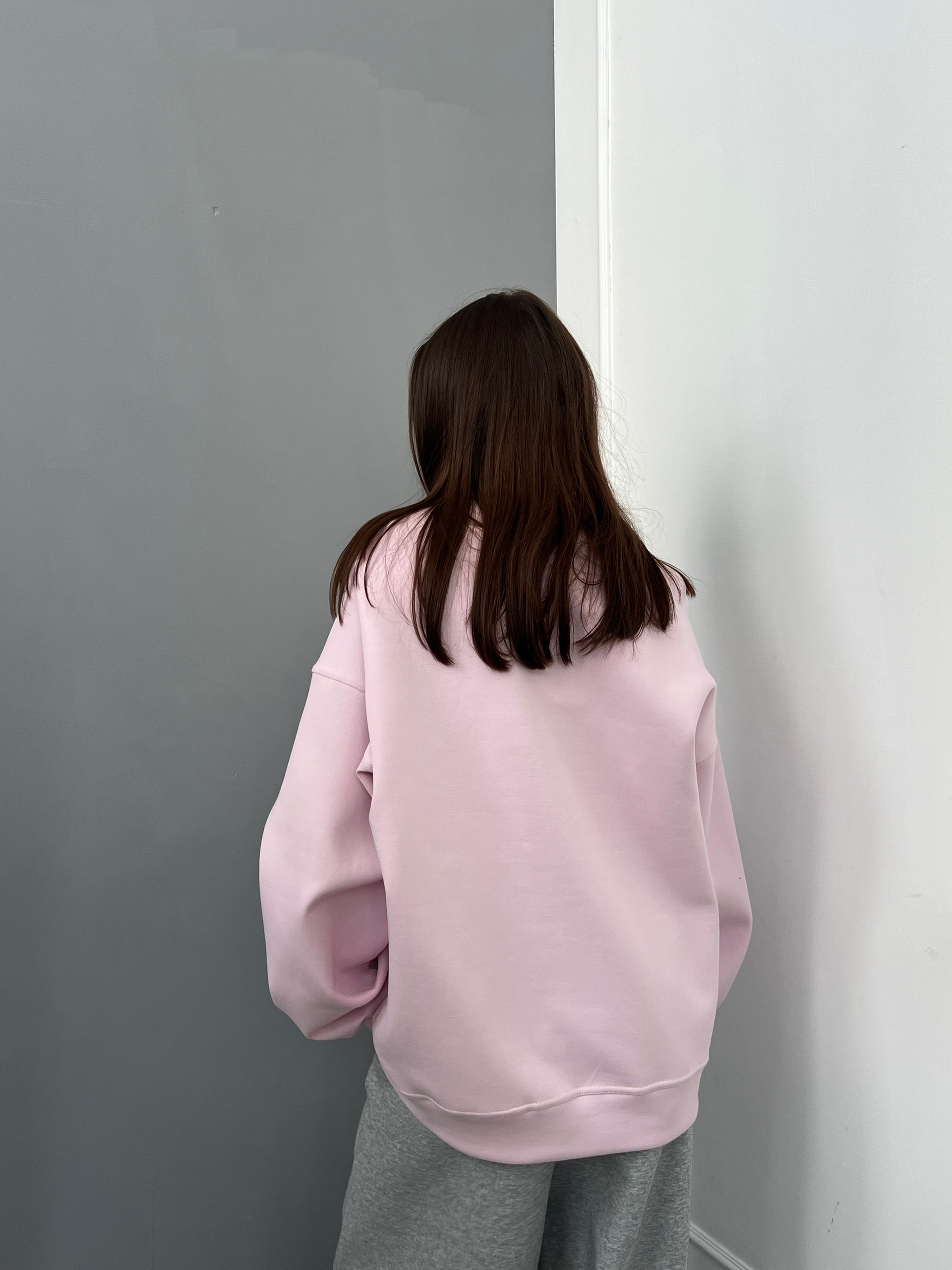 Свитшот W 9524 однотон