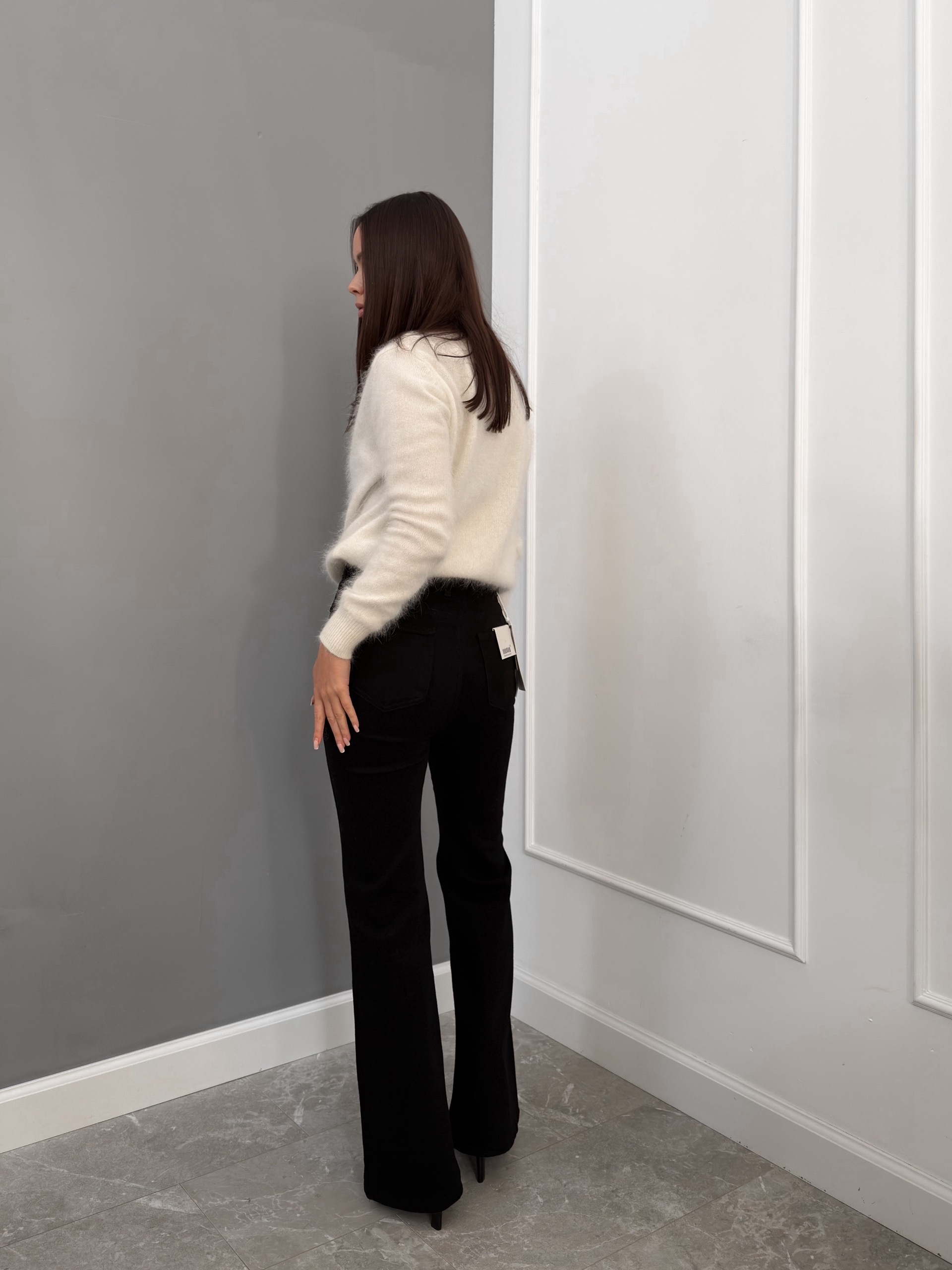 Джинсы J9157 клеш