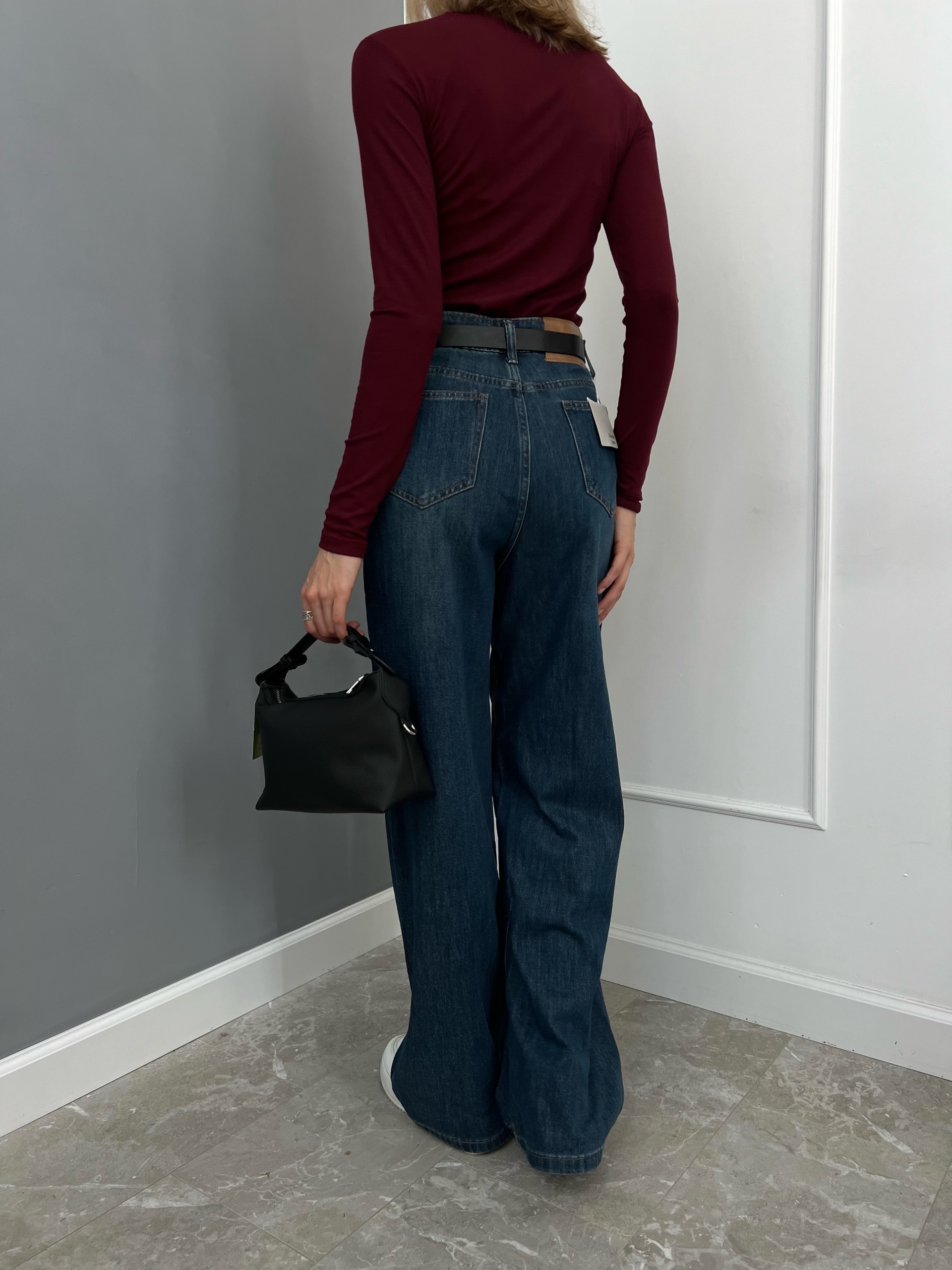 Джинсы Denim 551 прямые с ремнем пряжка min