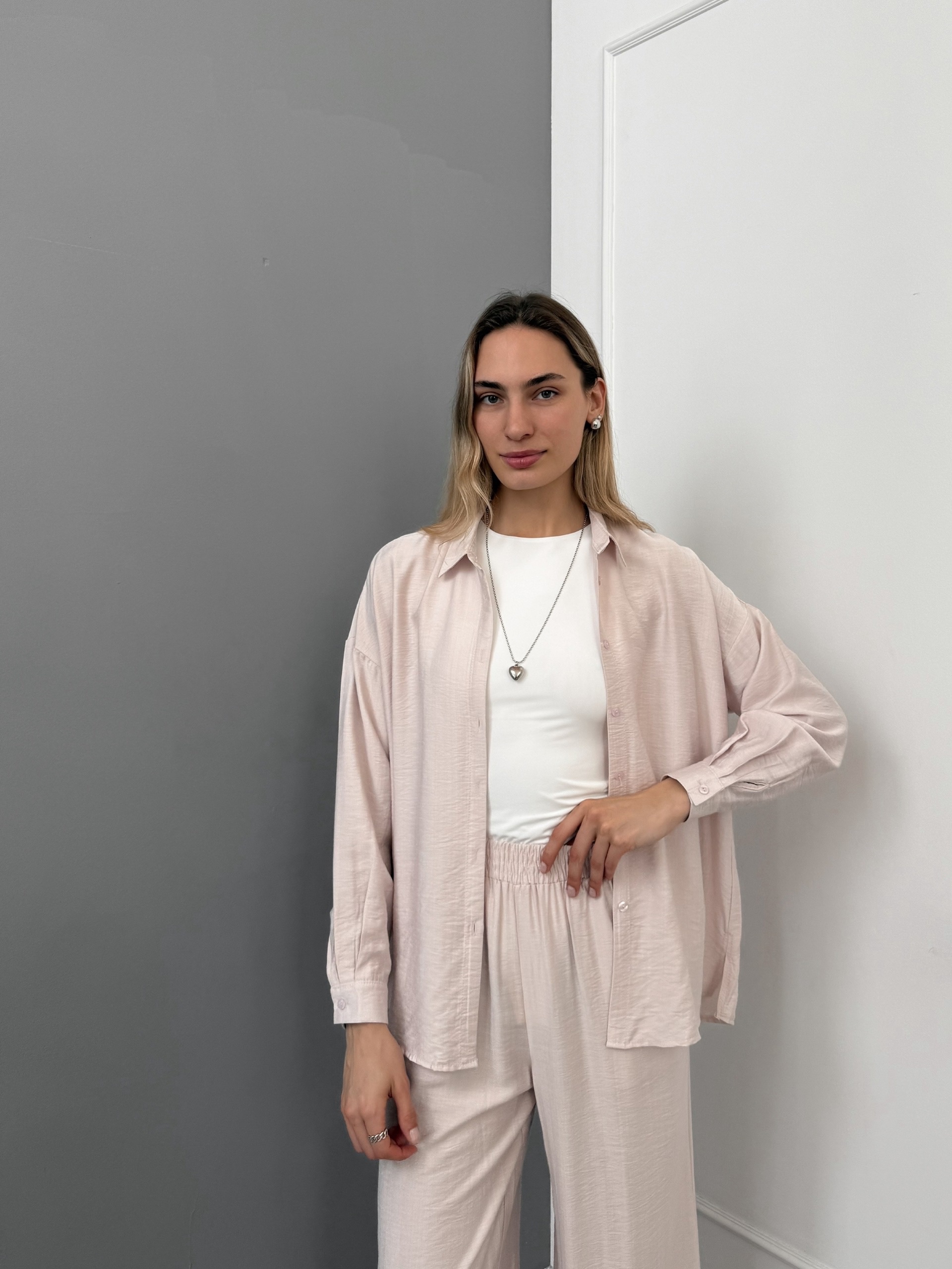 Костюм Dress Code 820 рубашка+кюлоты