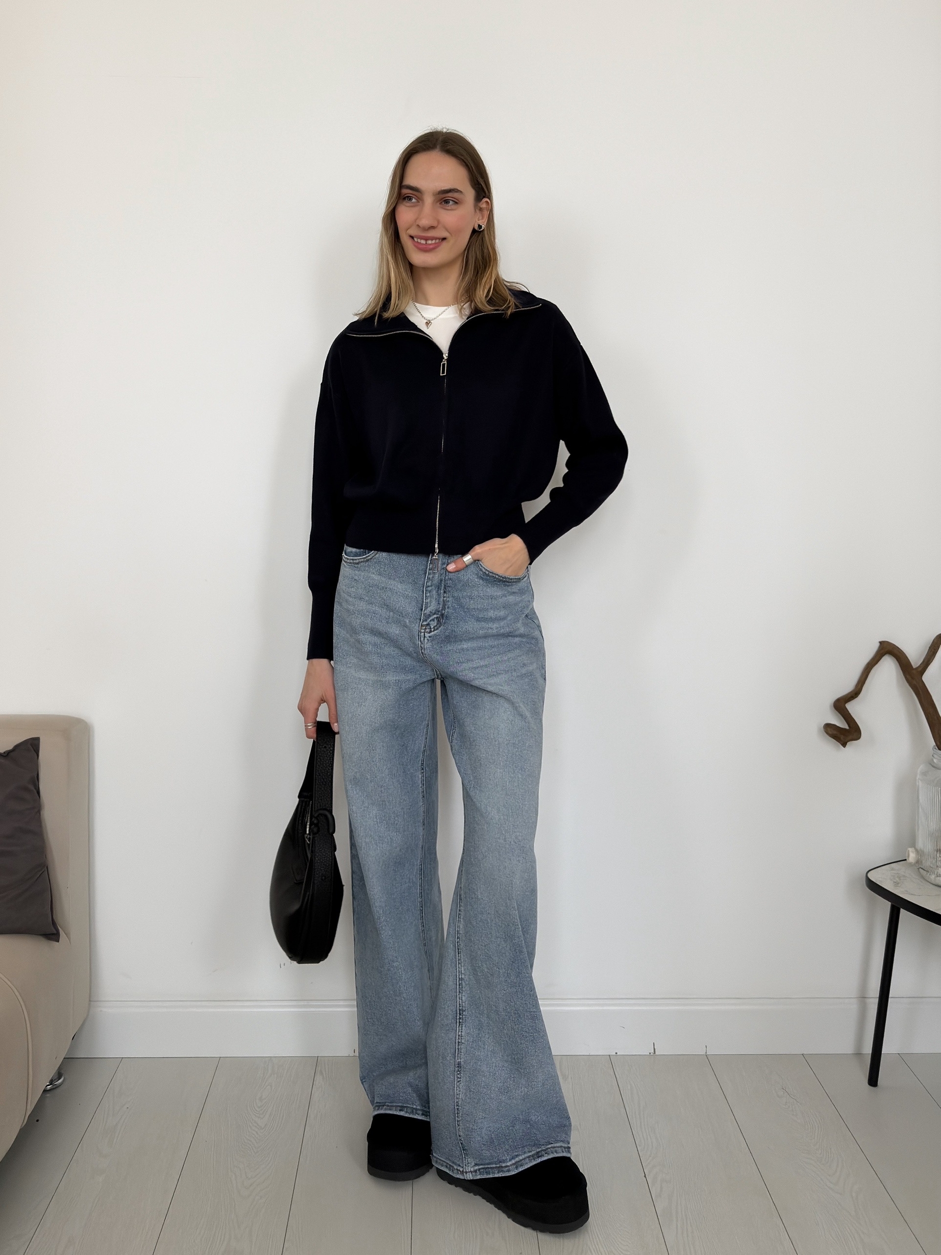 Джемпер 419 на молнии