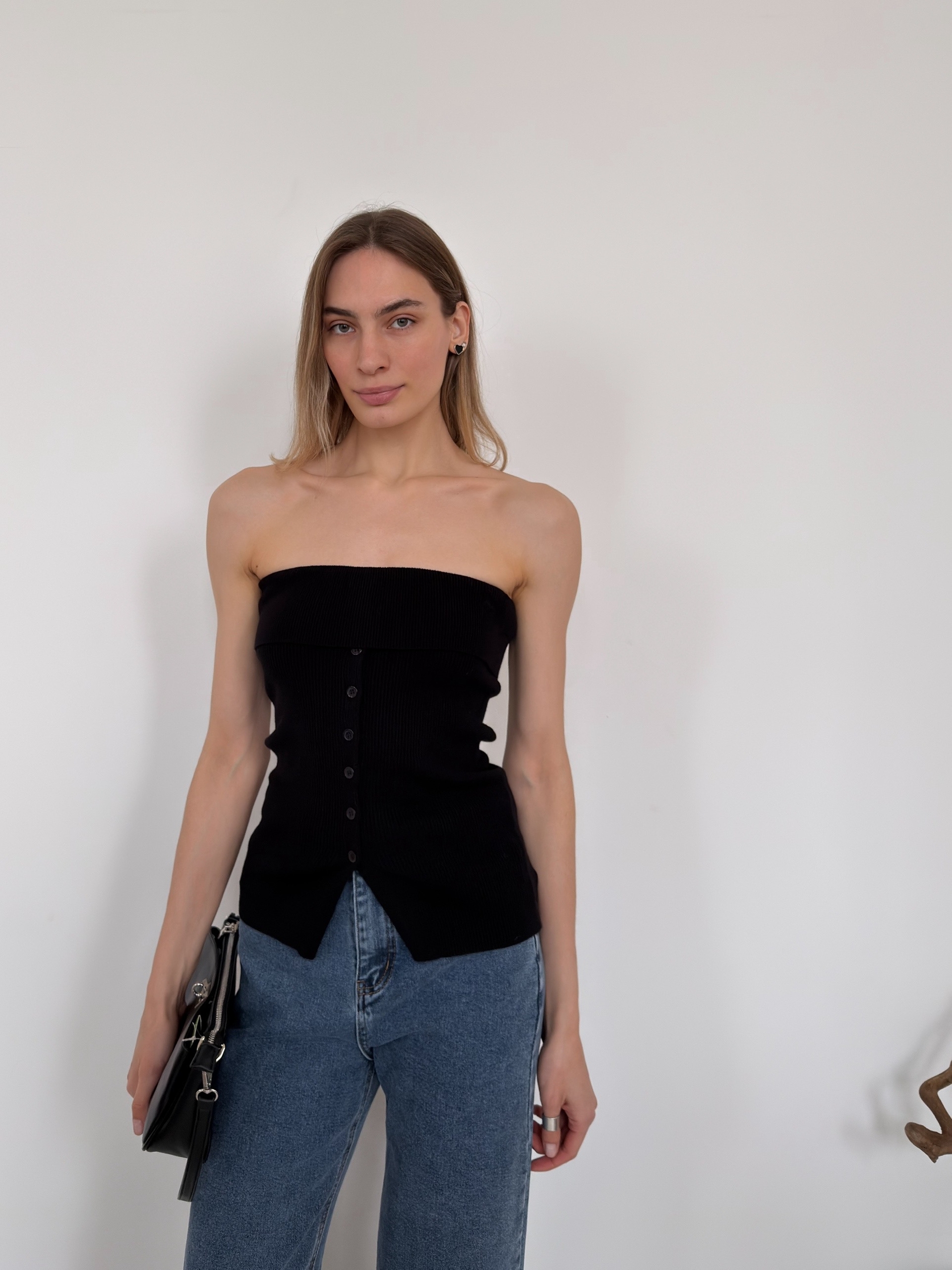 Топ на пуговках W6759 WG