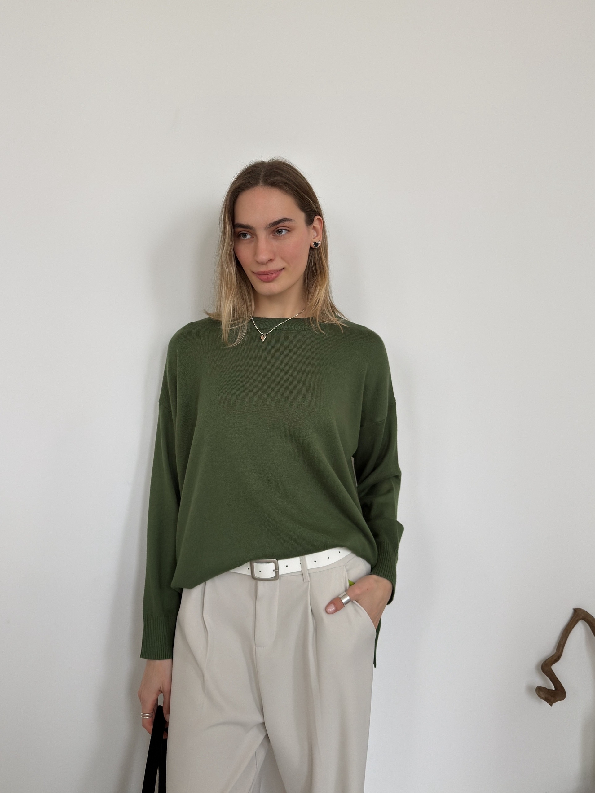 Джемпер 273-1 круглый ворот