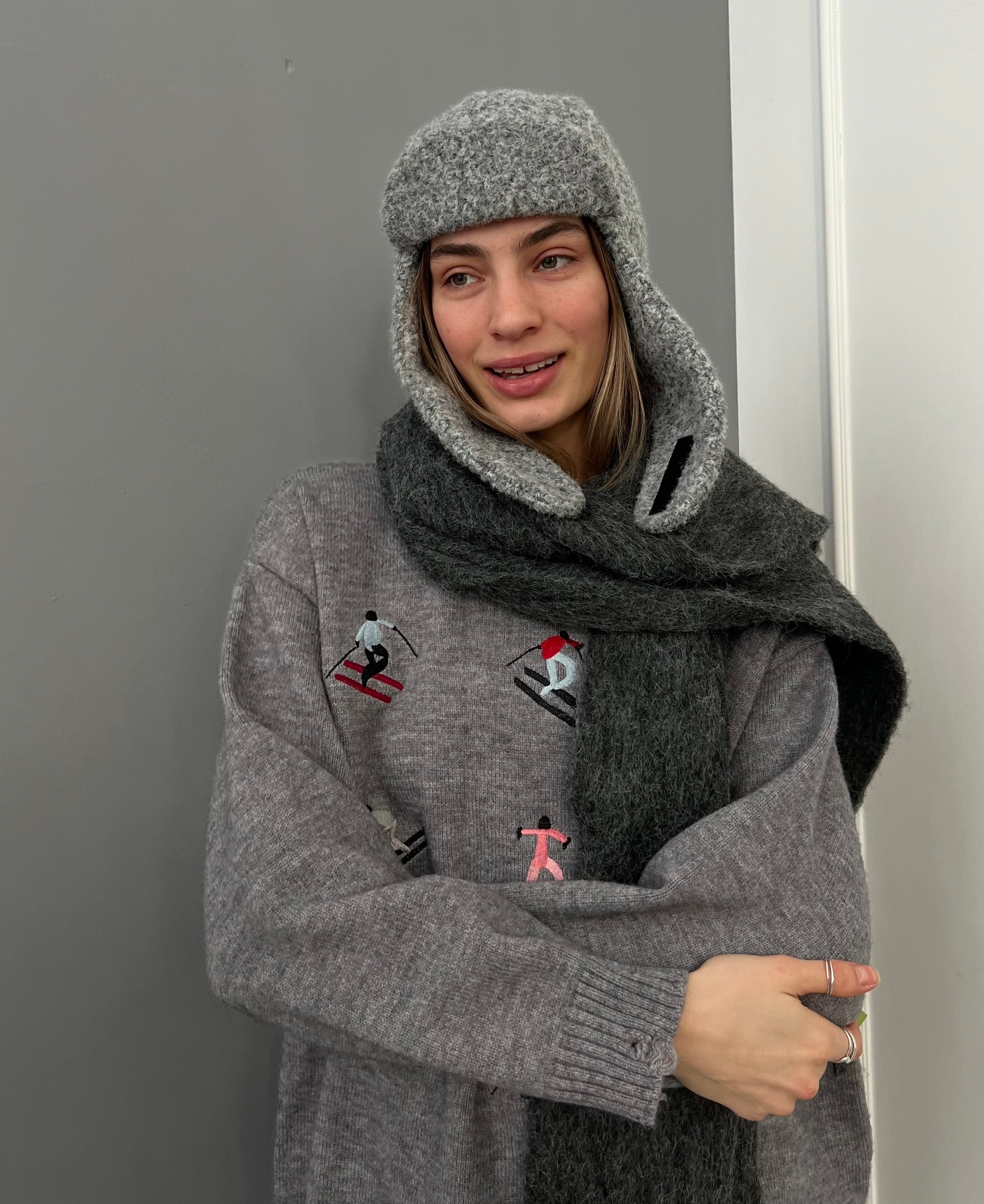 шапка ушанка флис барашек