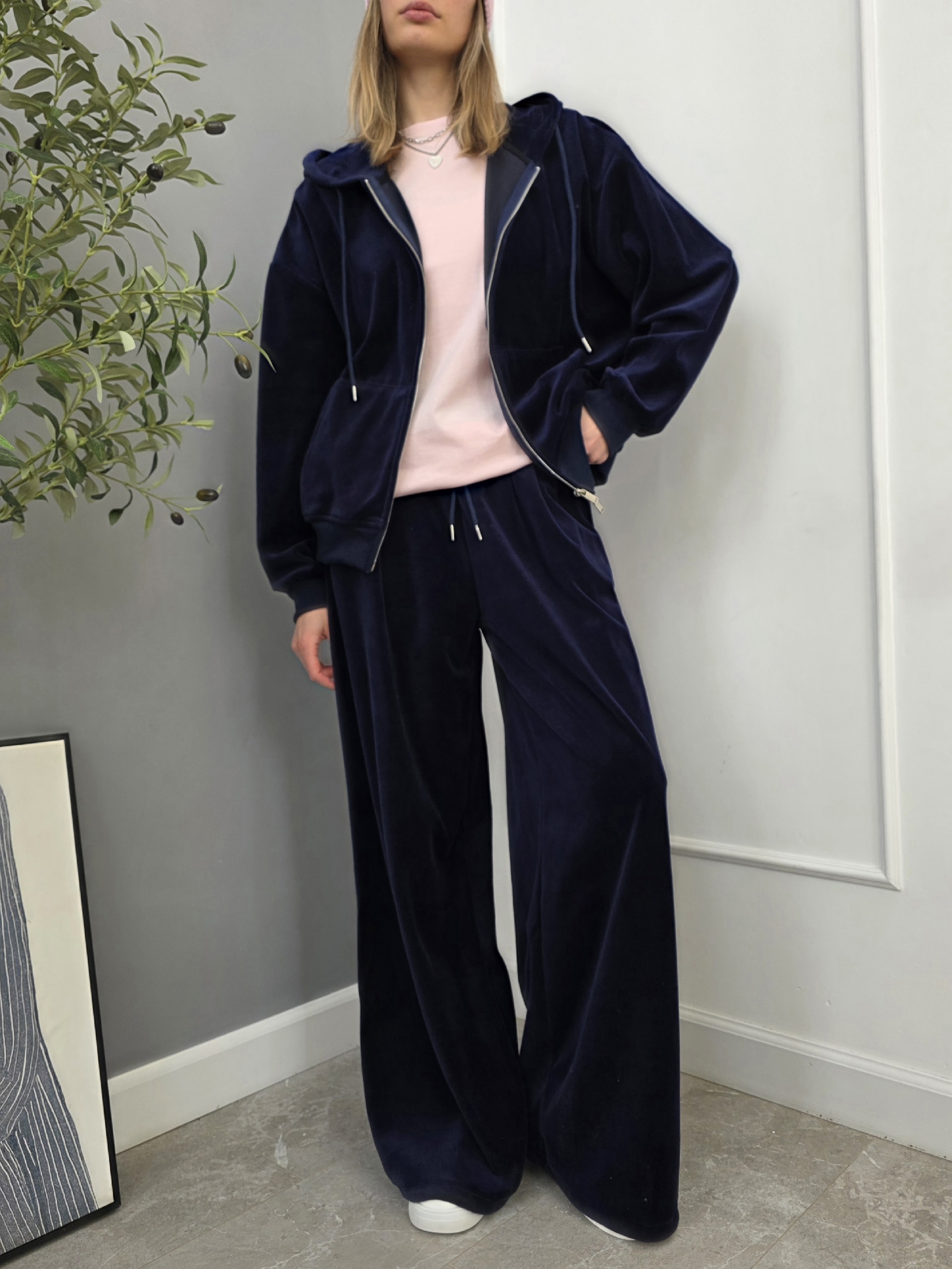 Костюм NJ 30592 толстовка+брюки мягкий