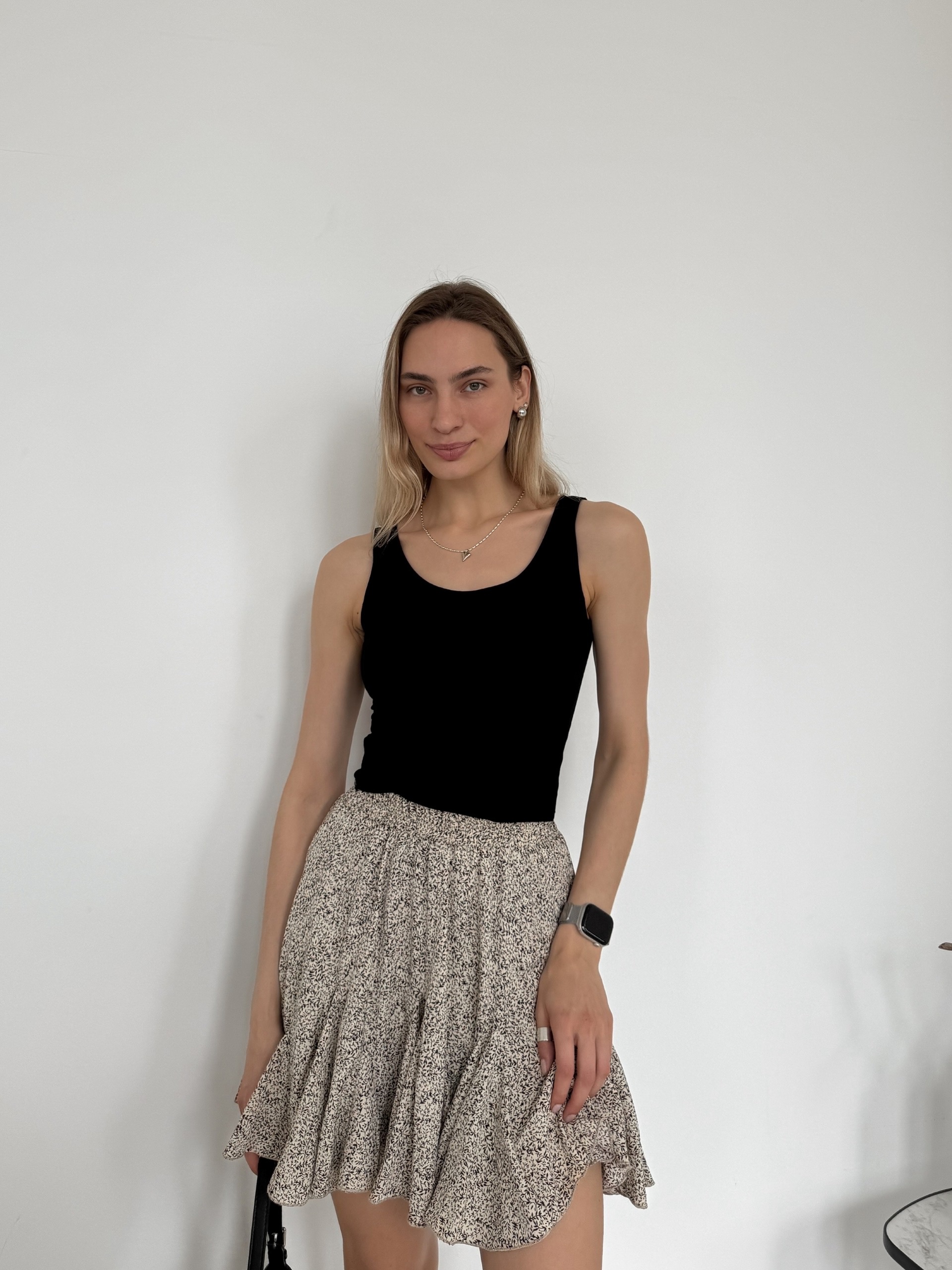 Юбка цветочный принт 169 SS Collection