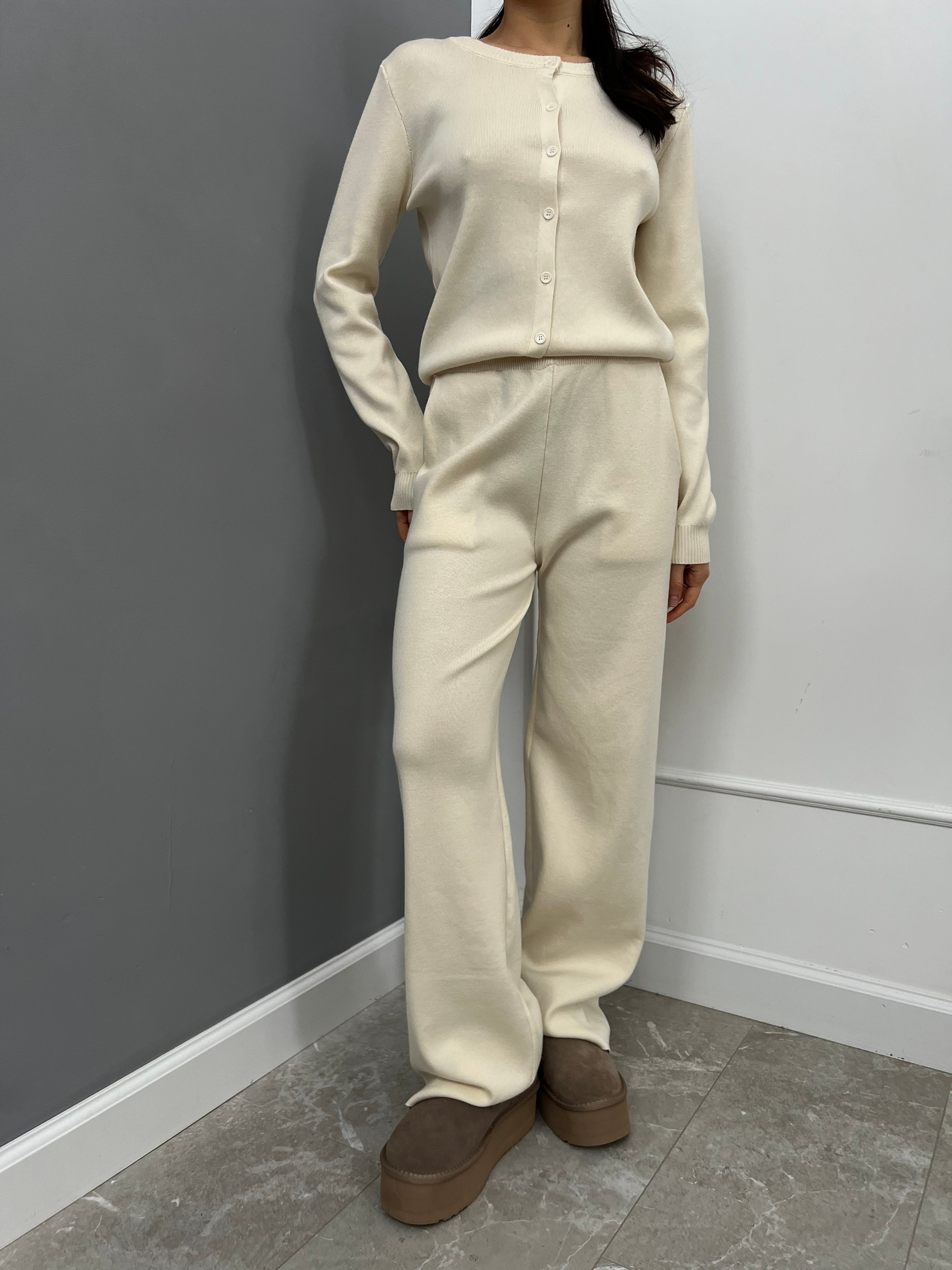 Костюм трикотаж 9042 джемпер на пуговках