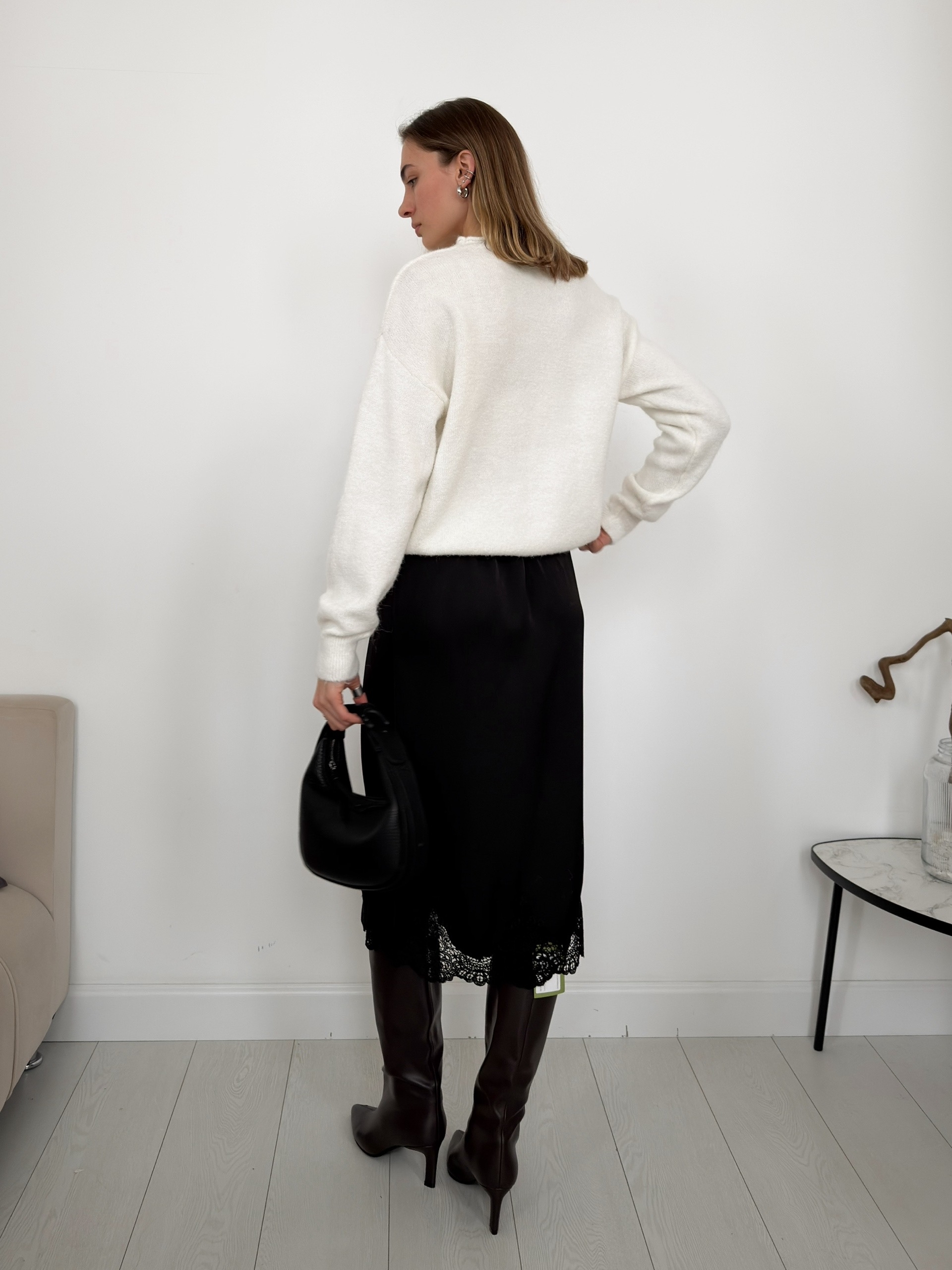 Джемпер F1002 резинка ворот необработ край