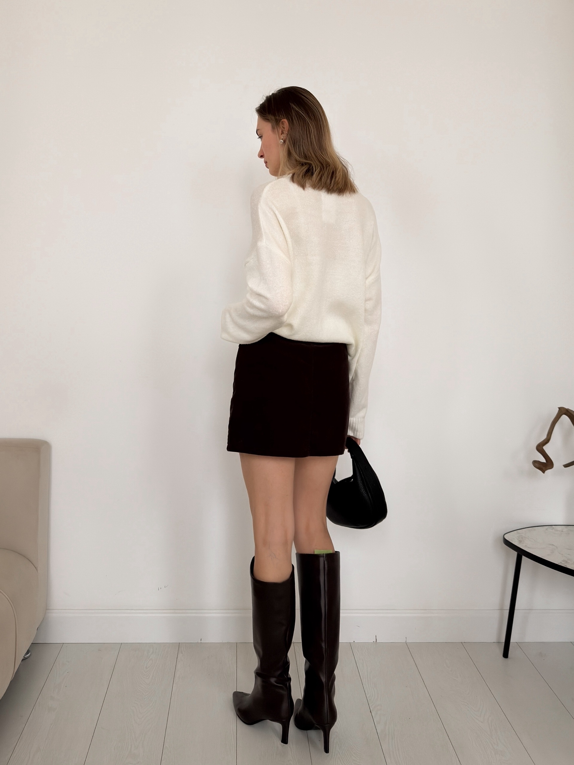 Юбка HANXI 8021 вельветовая