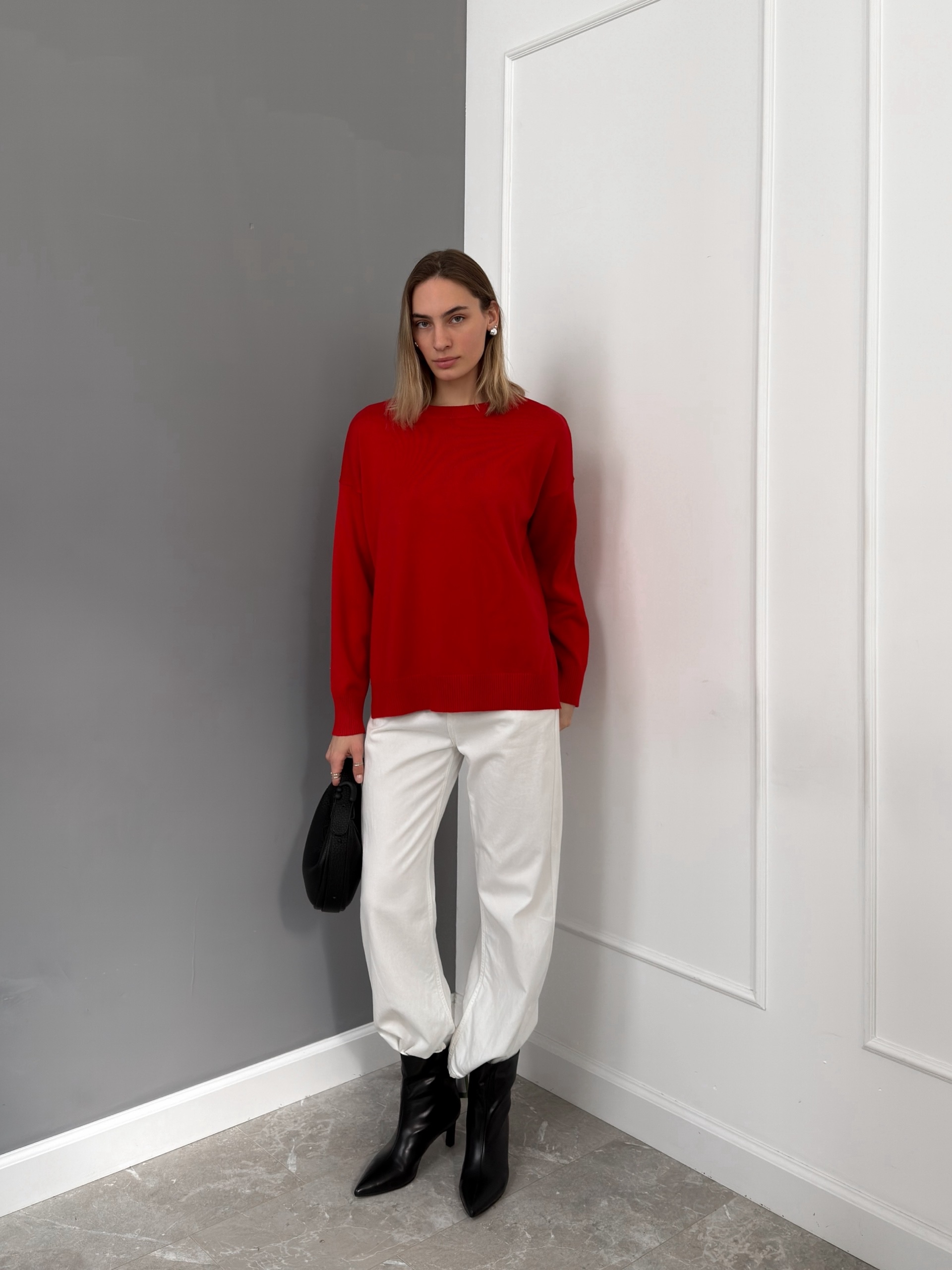 Джемпер 273-1 круглый ворот