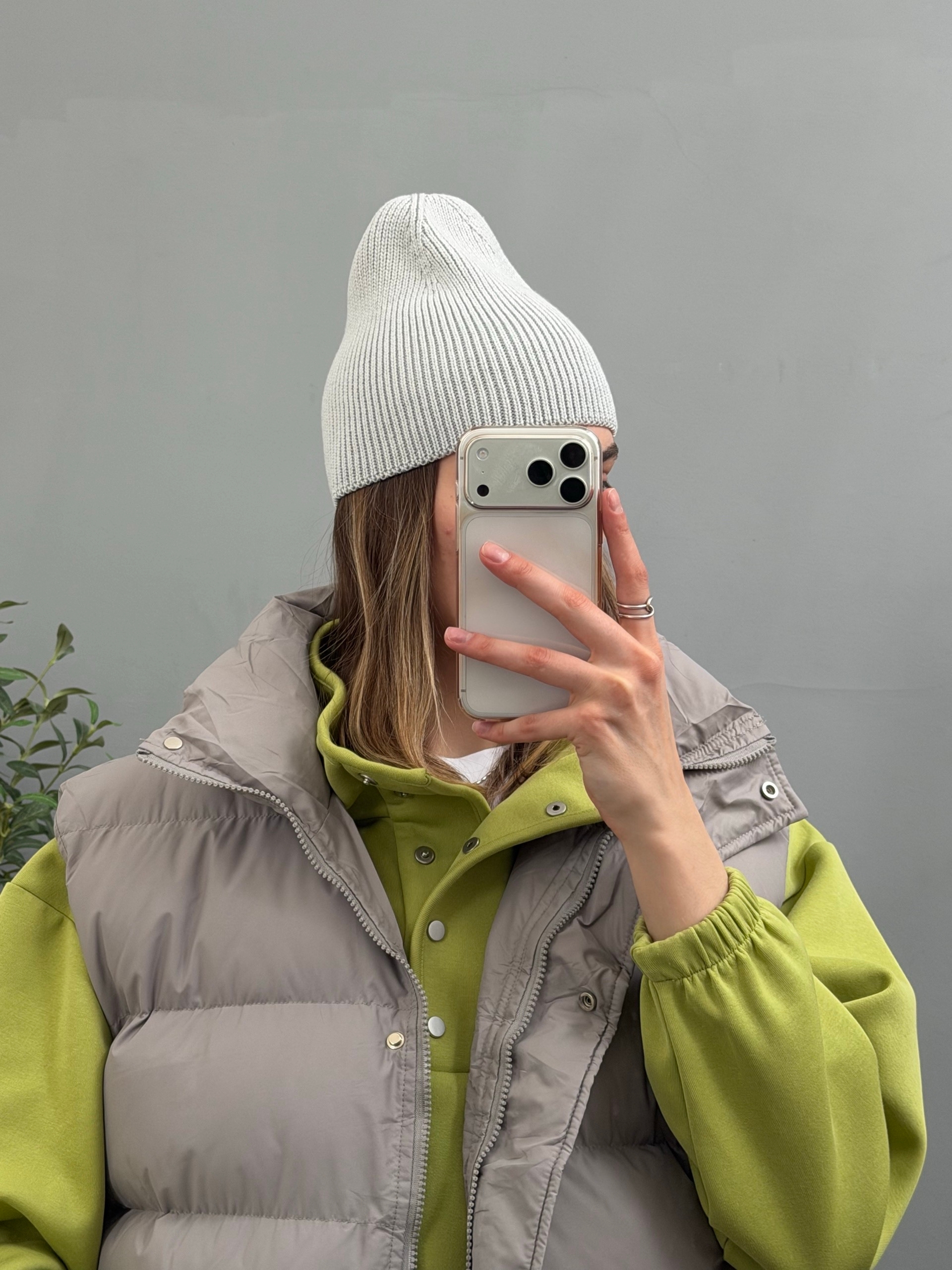 Шапка TMG деми тонкая вязка