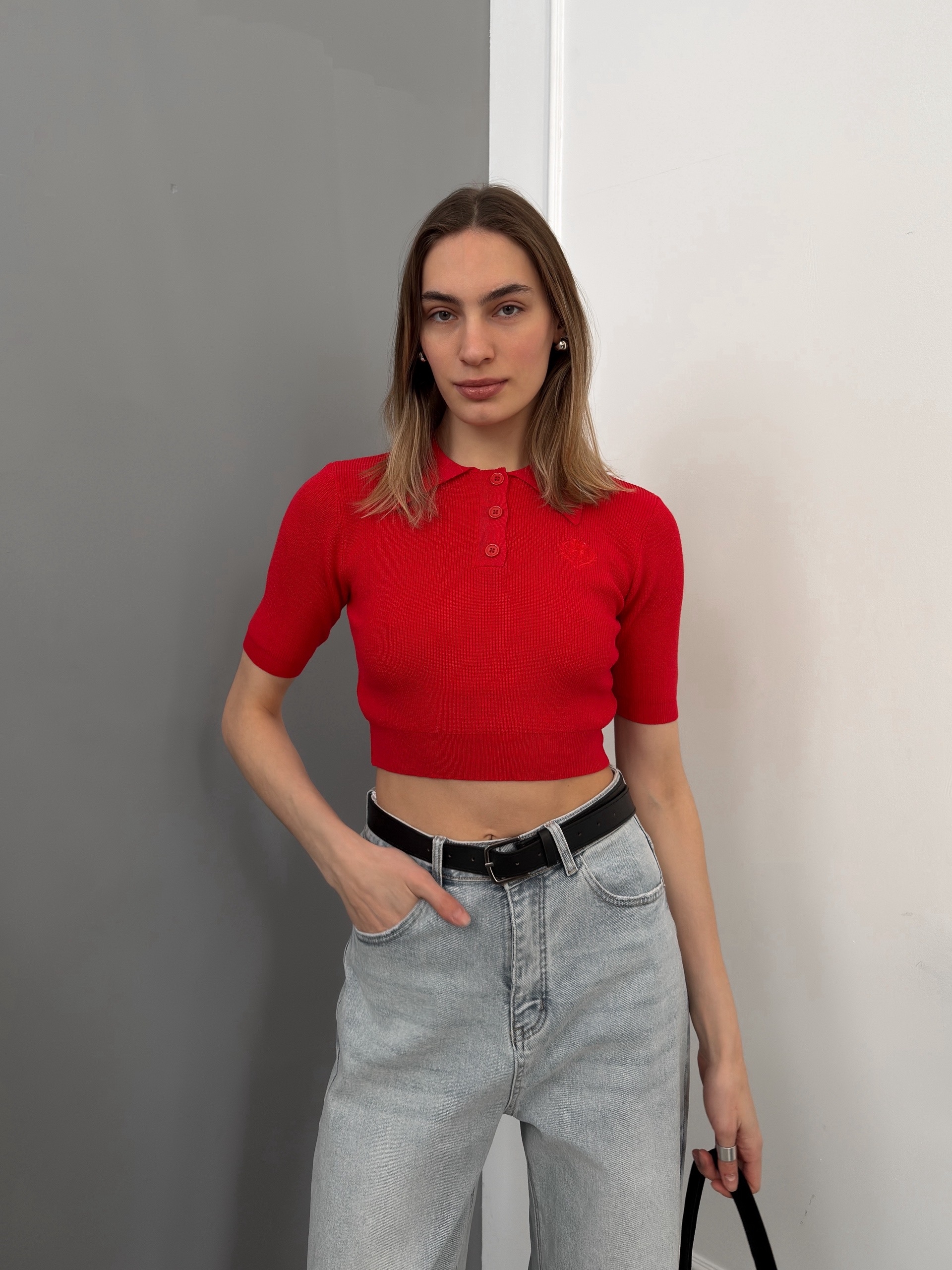 Поло Korea 2082 укороченное