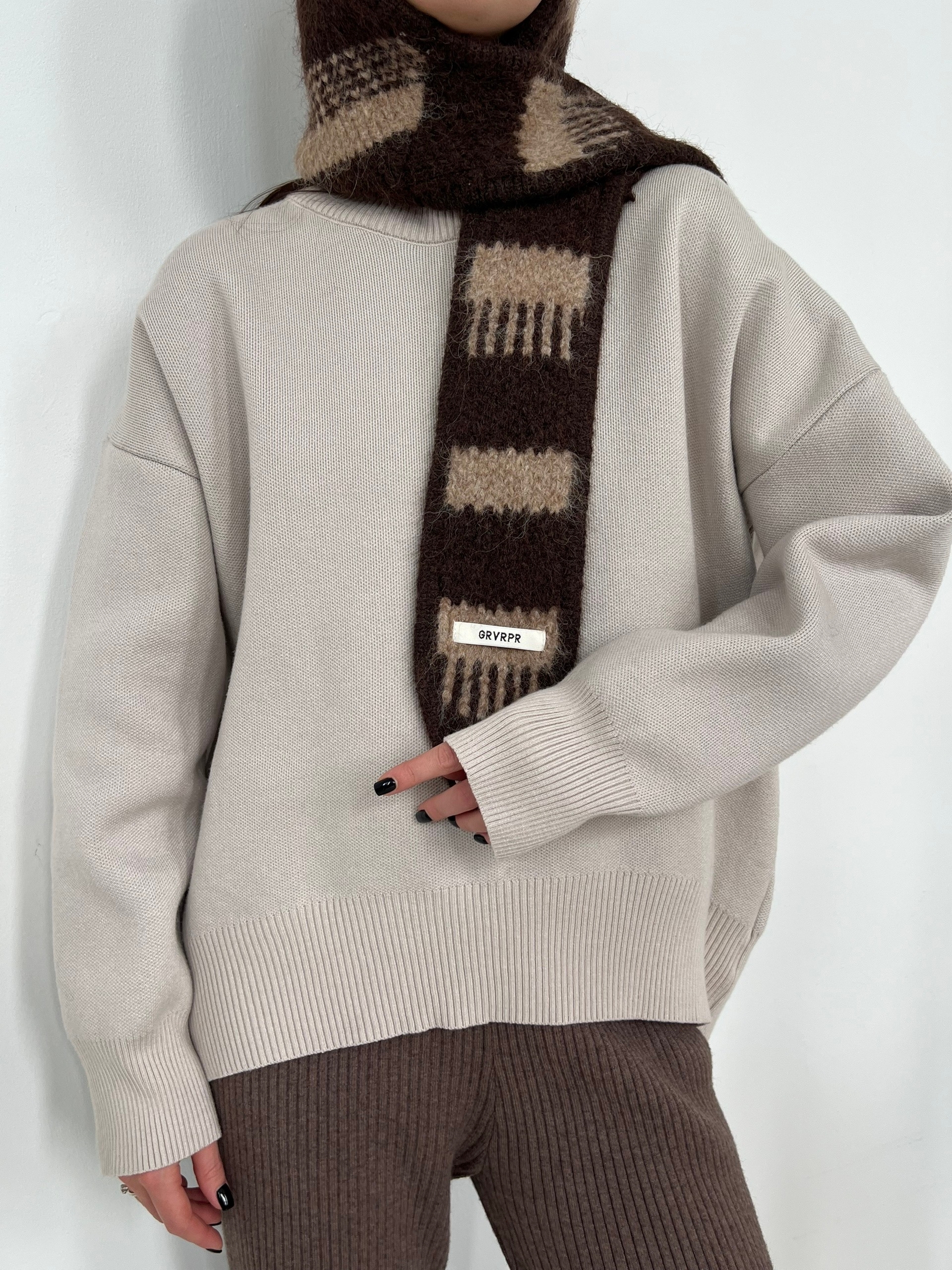 Капор GRVRPR узор