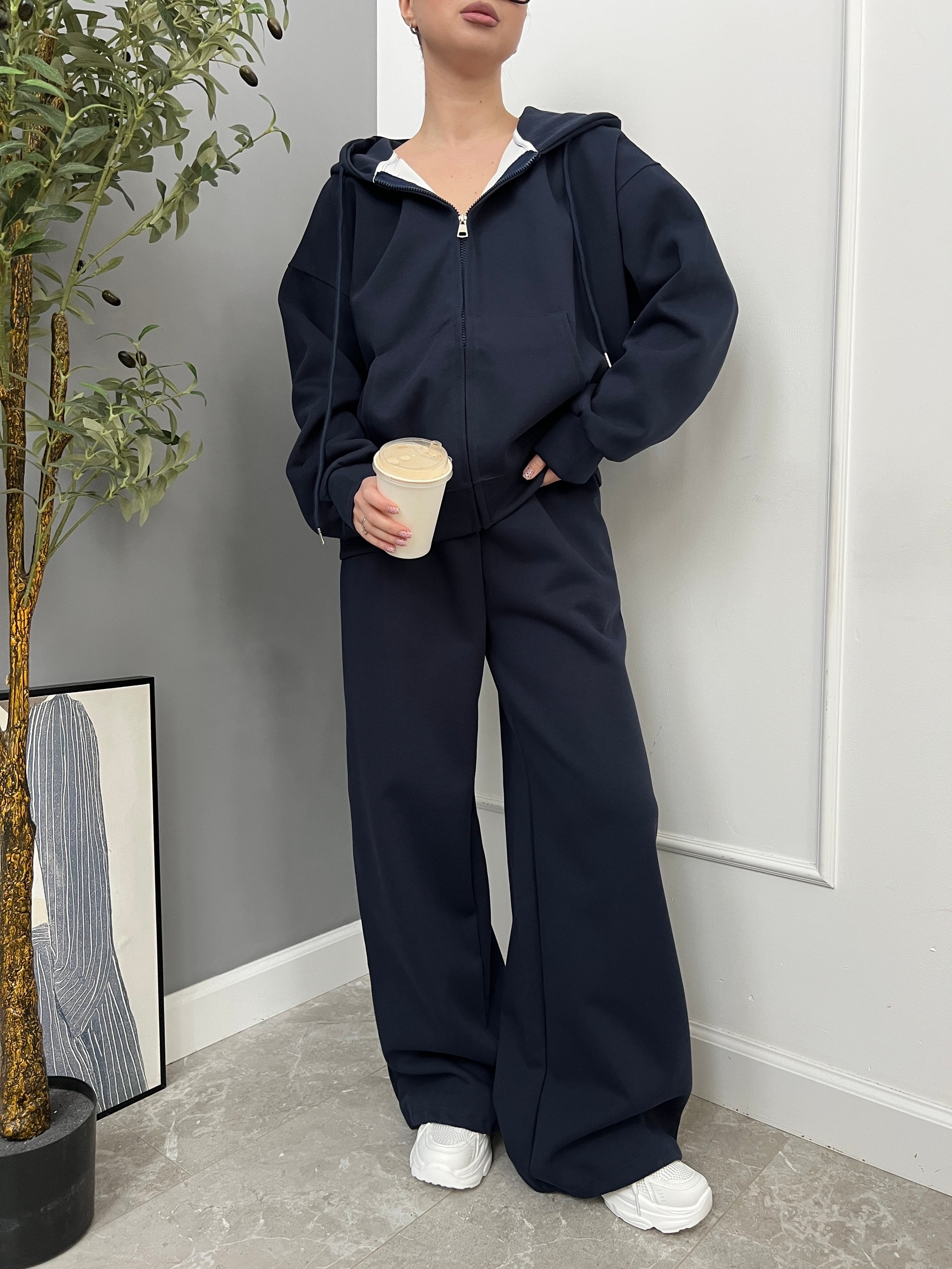 Костюм AG YK288 худи на замке