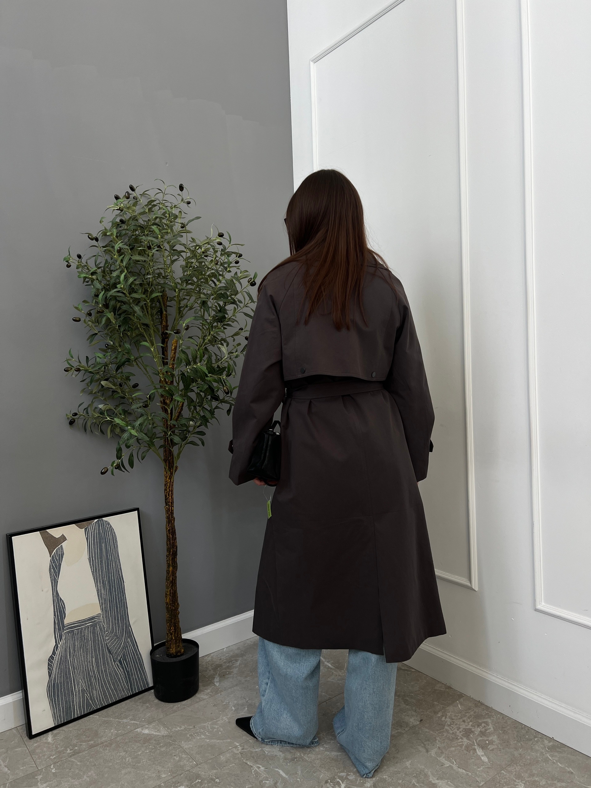 Тренч KXJ 5539 на заклепках