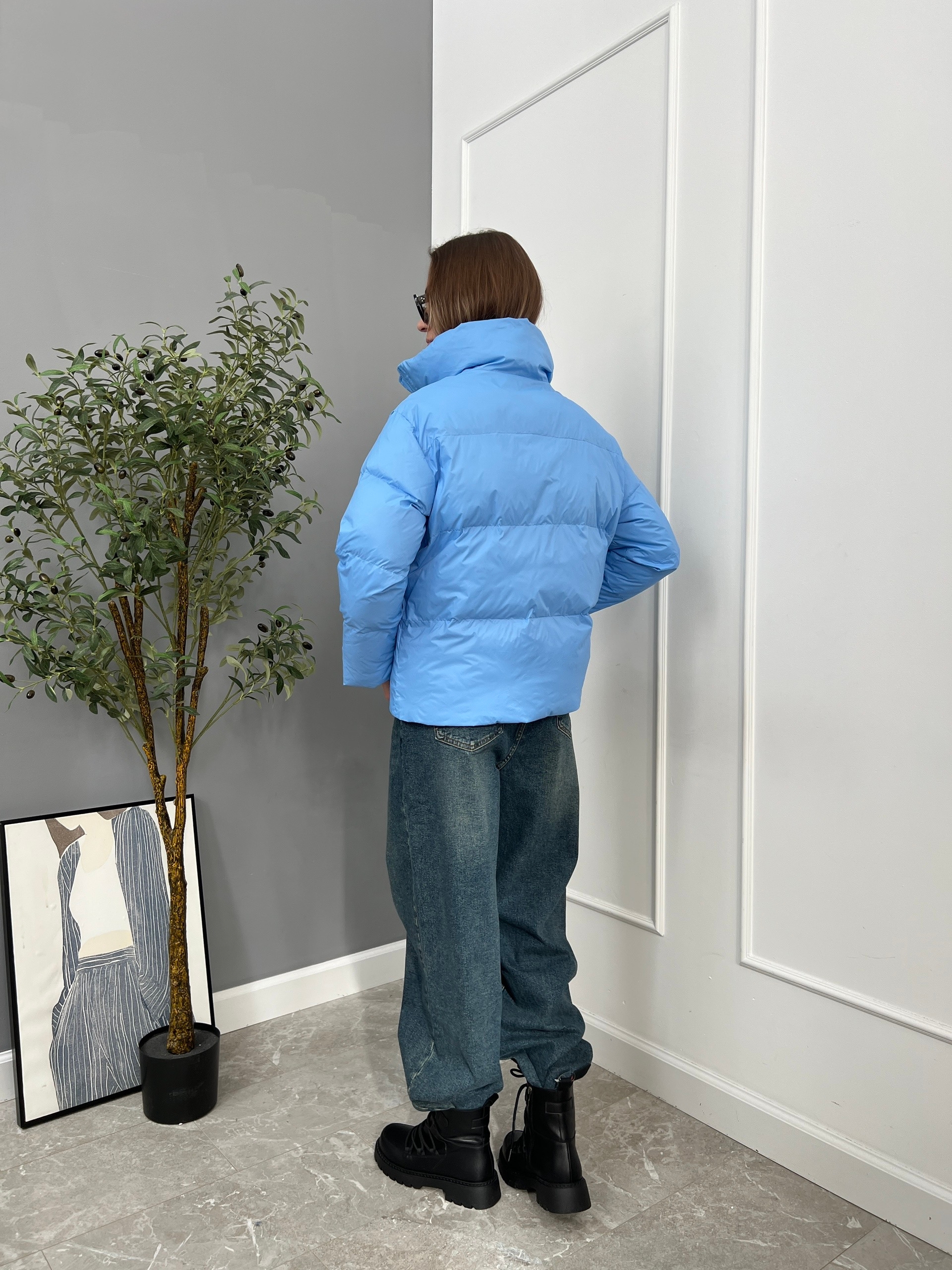 Куртка W 5952 высокий ворот