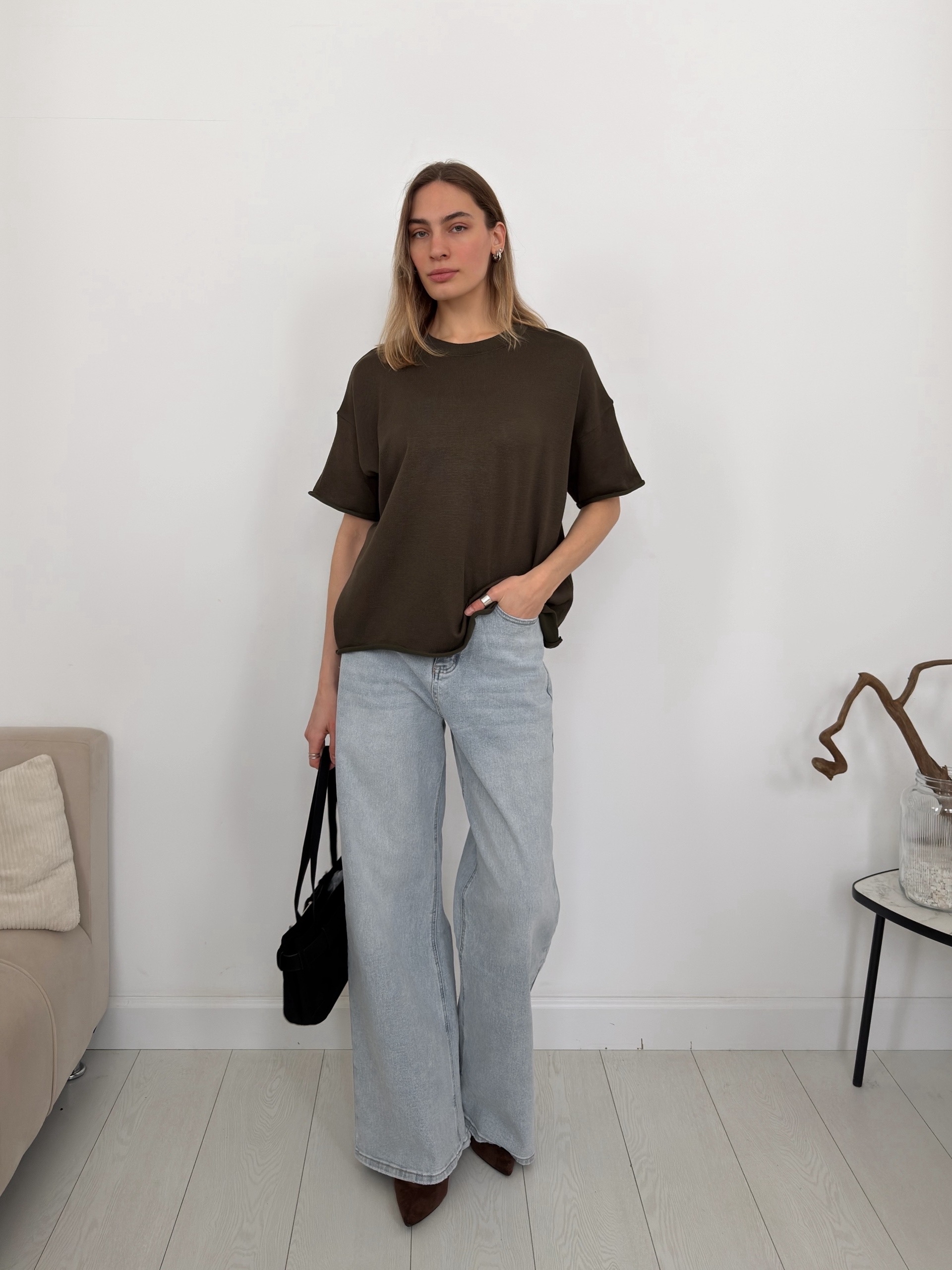 Джемпер Korea 201 с коротким рукавом