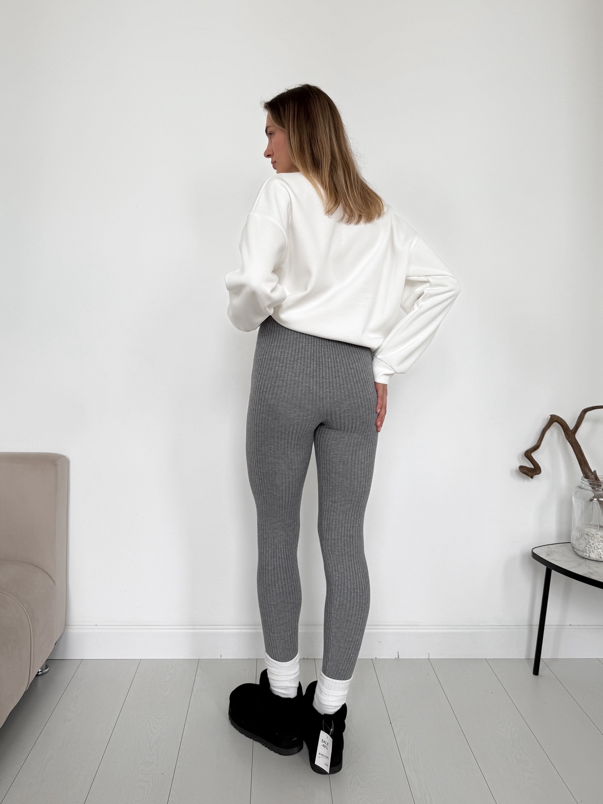 Лосины Fashion classic 157 крупный рубчик