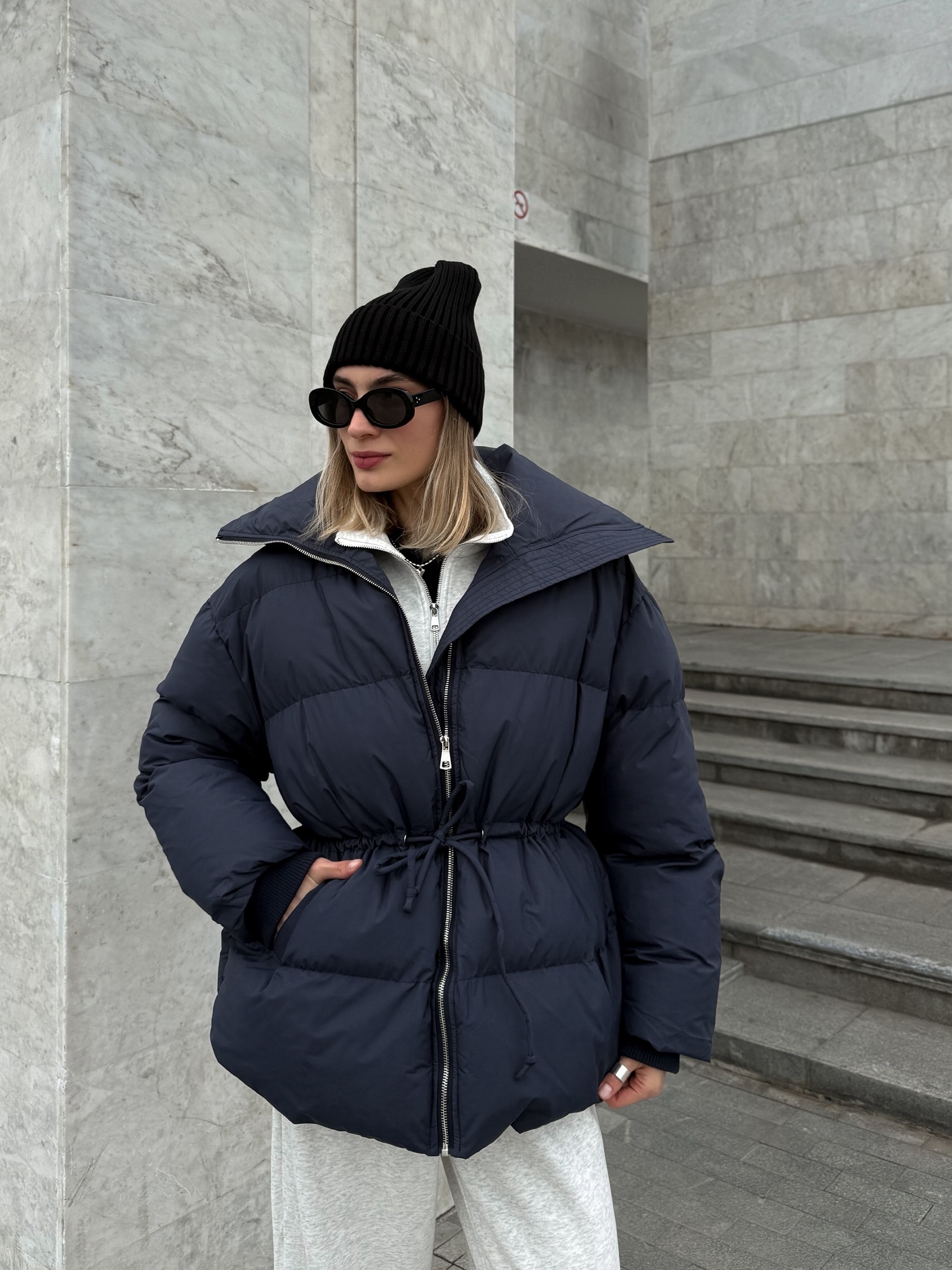 Куртка 33 CODE 8635 высокий ворот