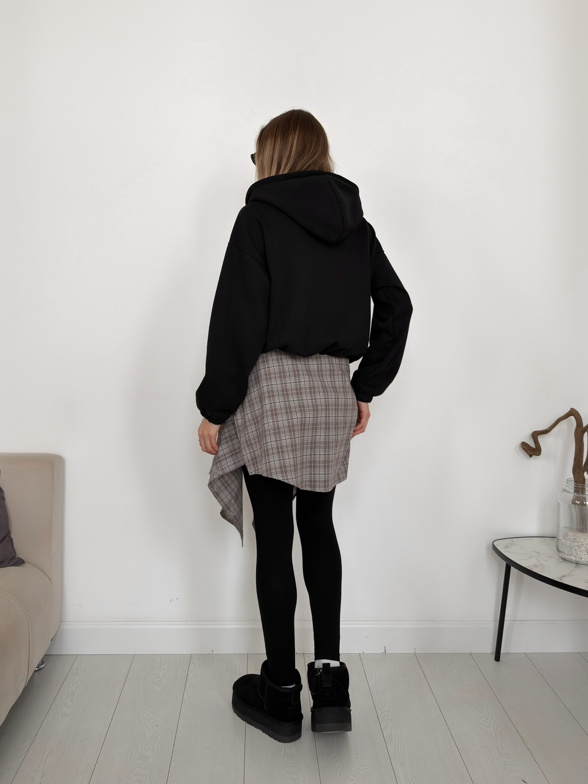 Худи Korea 1209  флис затяжка