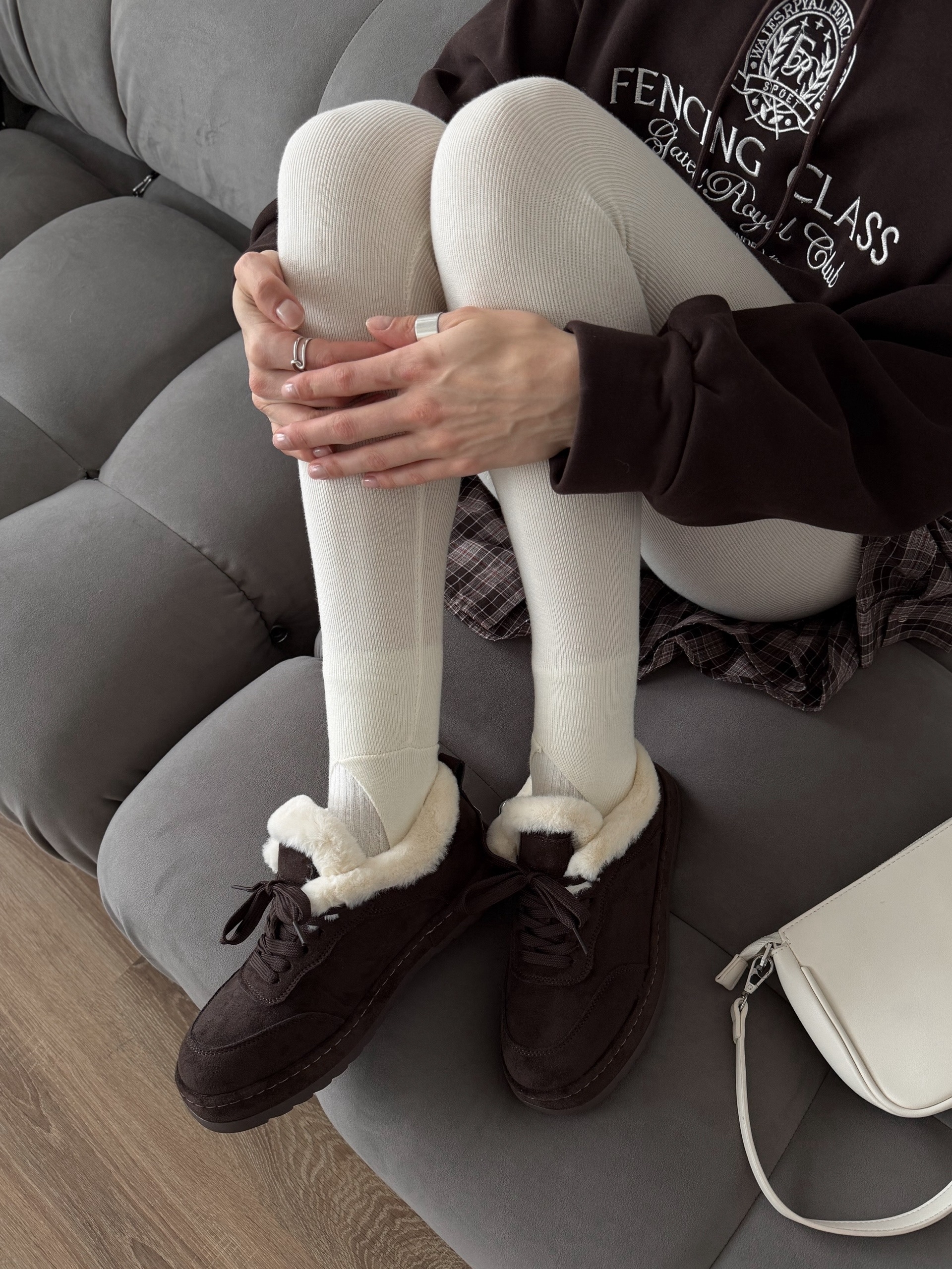 Ботинки Perfect B307 вставка меховая шнуровка