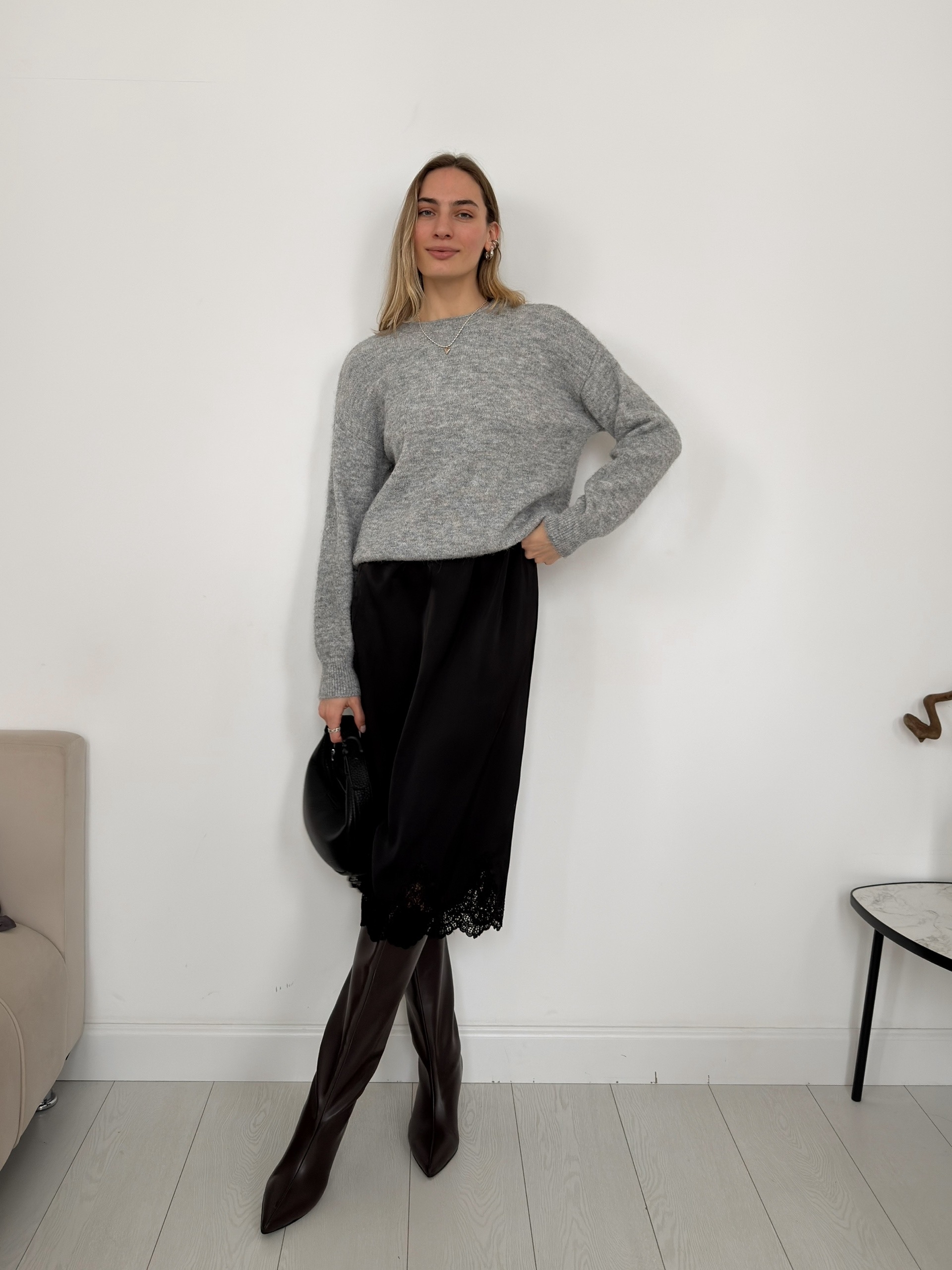 Джемпер F1002 резинка ворот необработ край