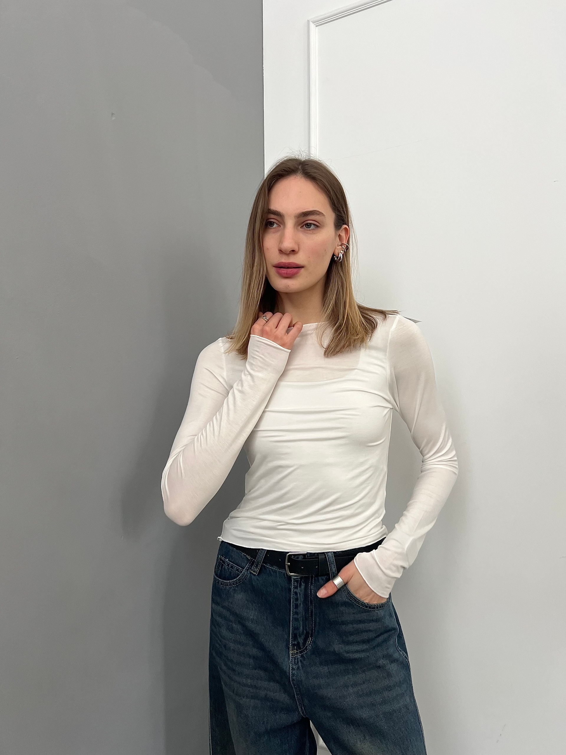 Кофточка W 9329 легкая однотон