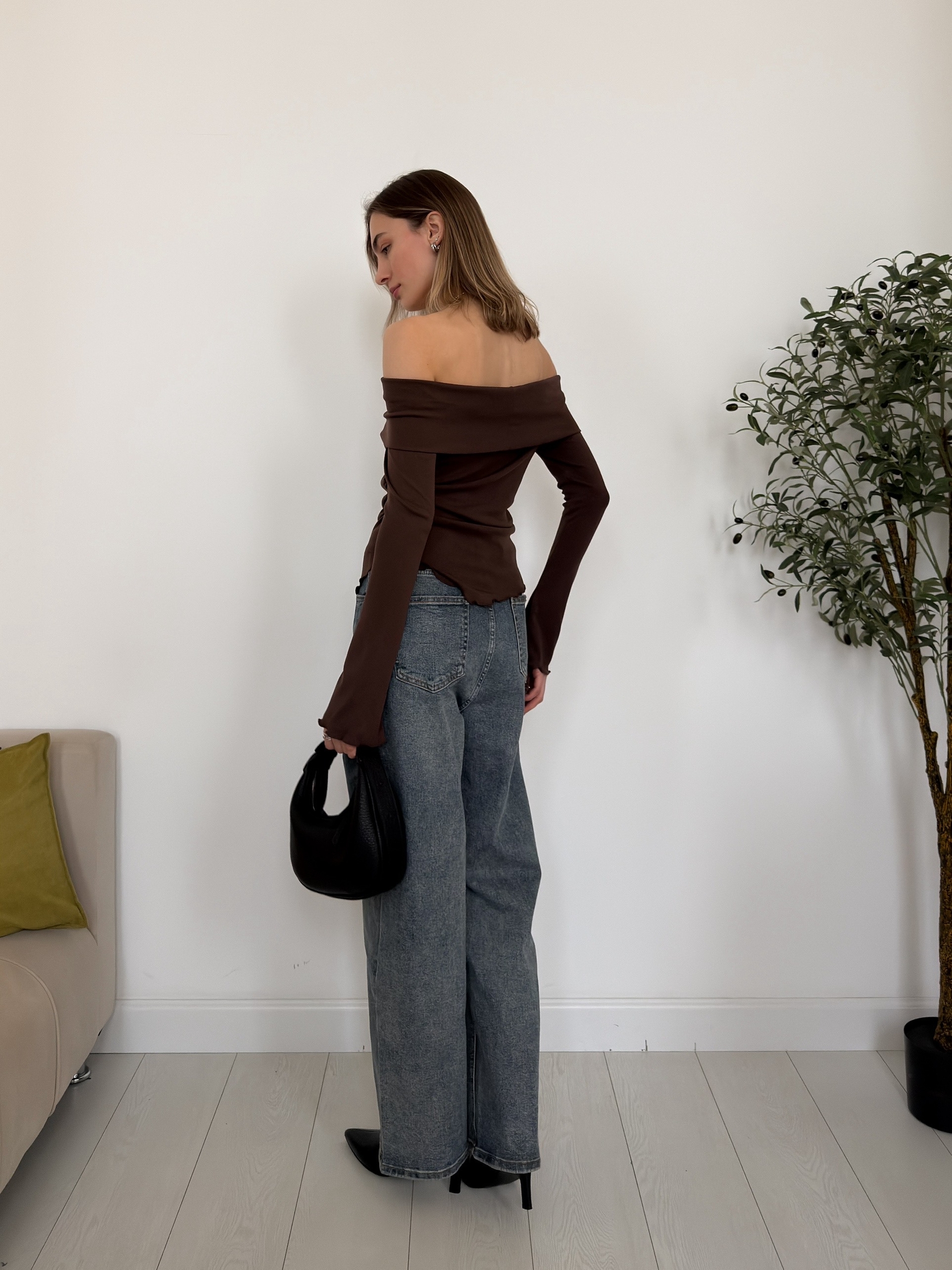 Кофточка Nama 604 подворот на плечах