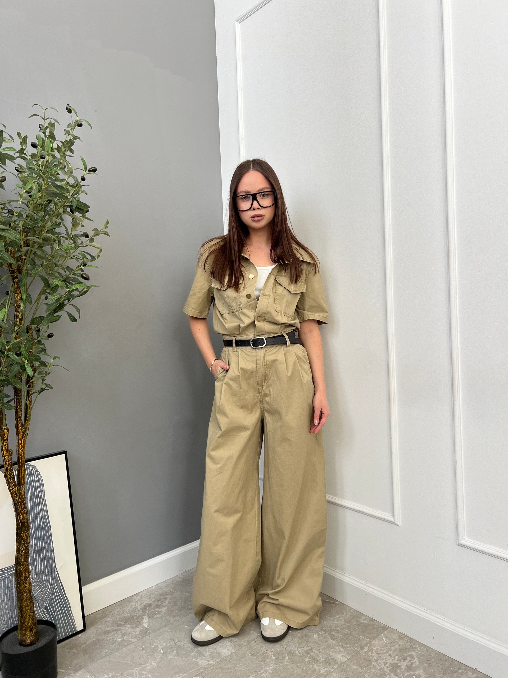 Комбинезон AY AY 1805 джинсовый