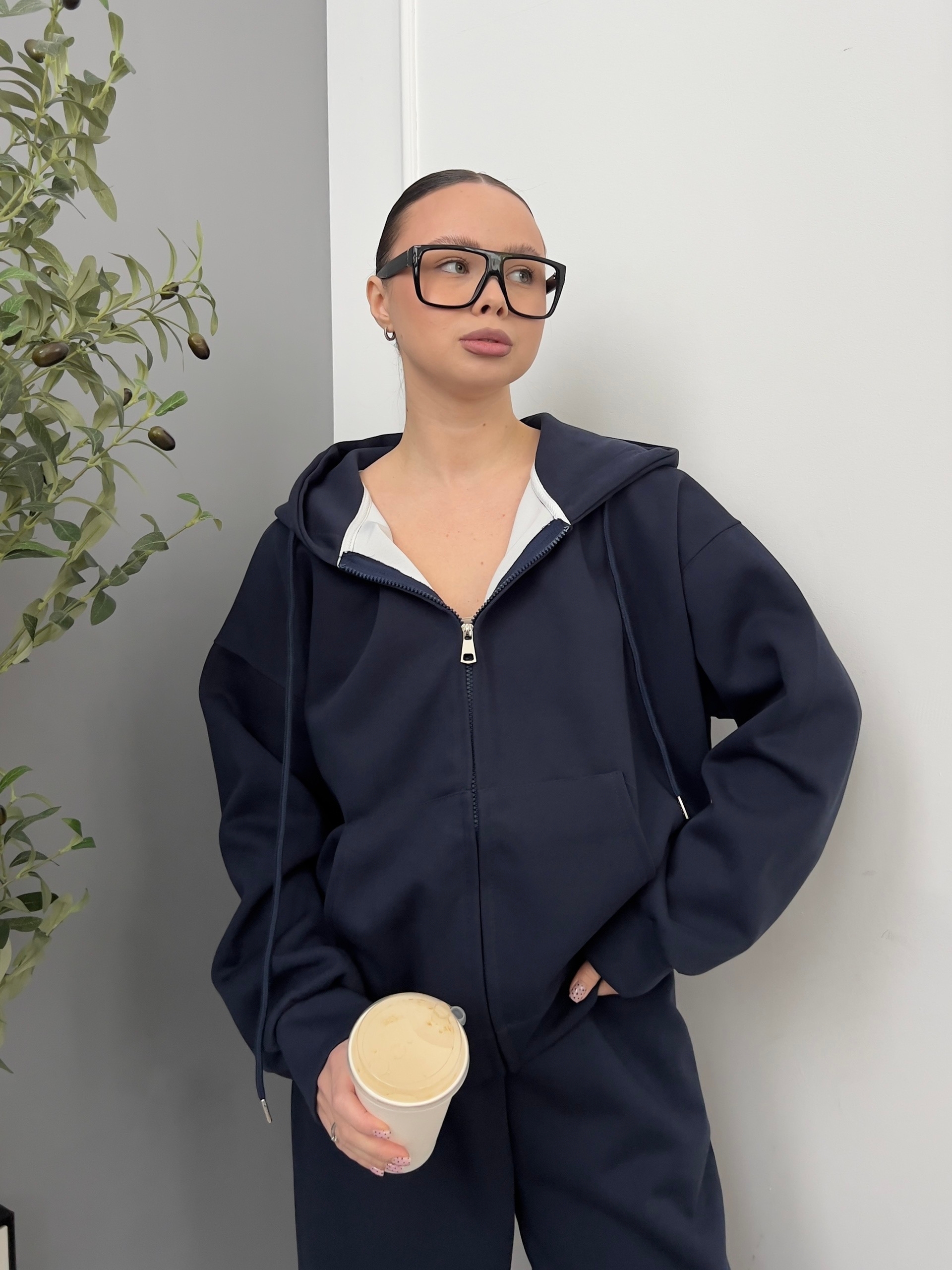 Костюм AG YK288 худи на замке