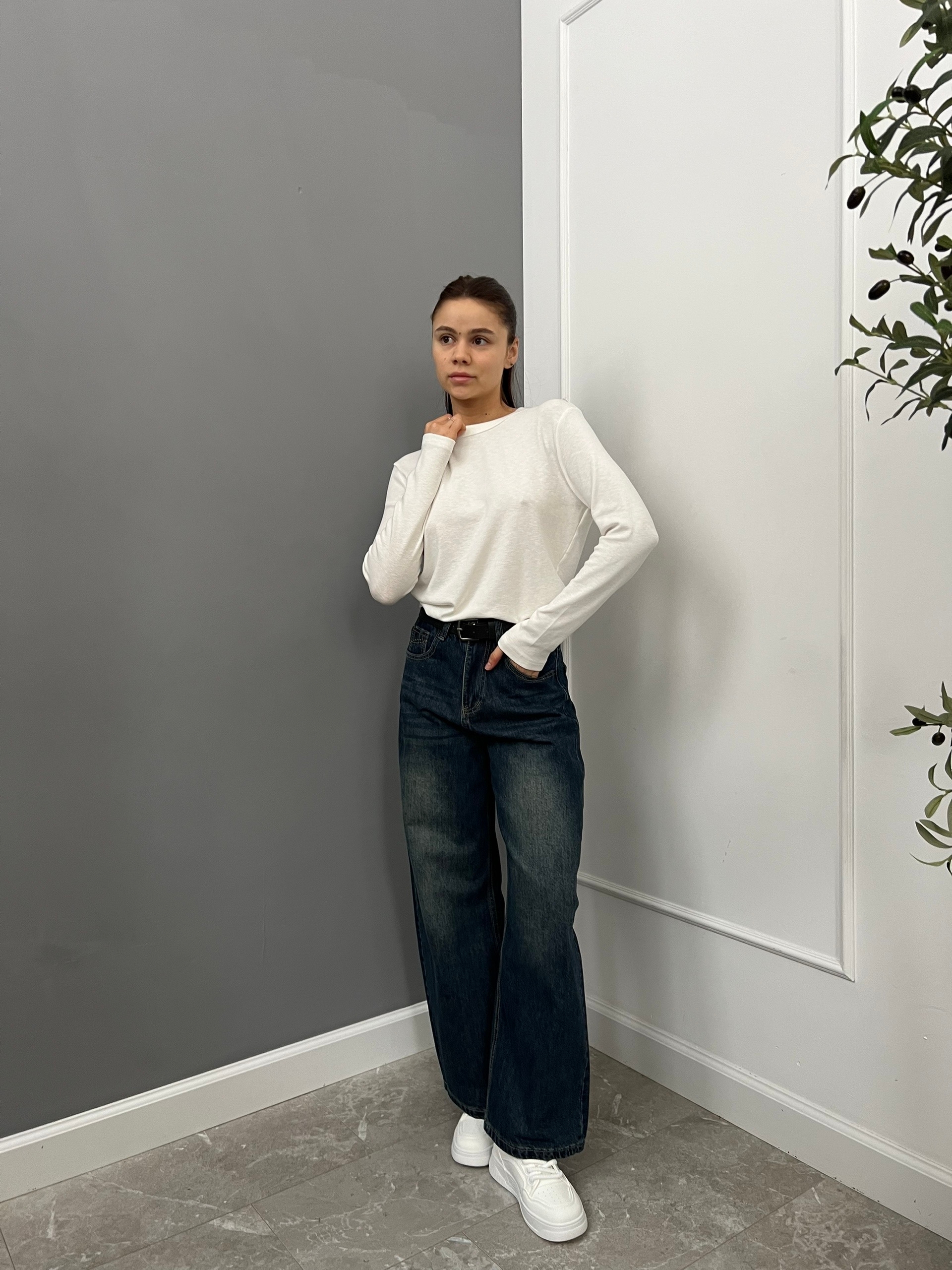 Джинсы YJY 9633 прямые