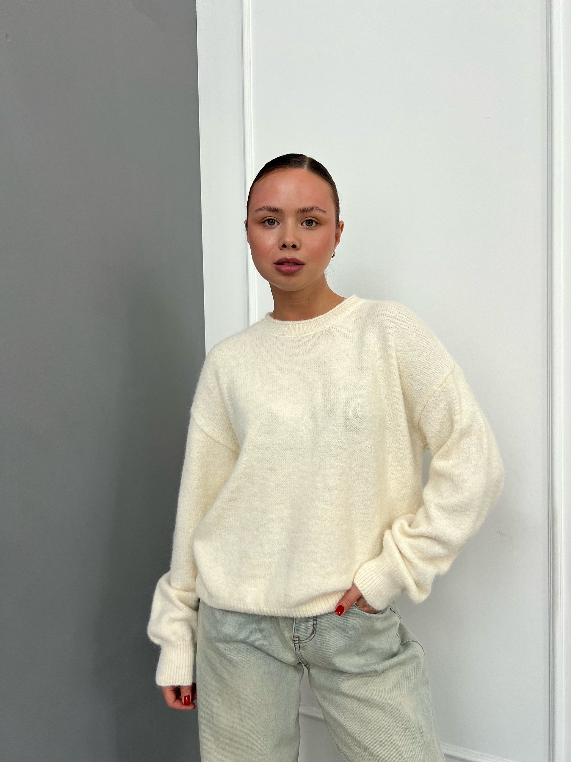 Джемпер F1002 резинка ворот необработ край