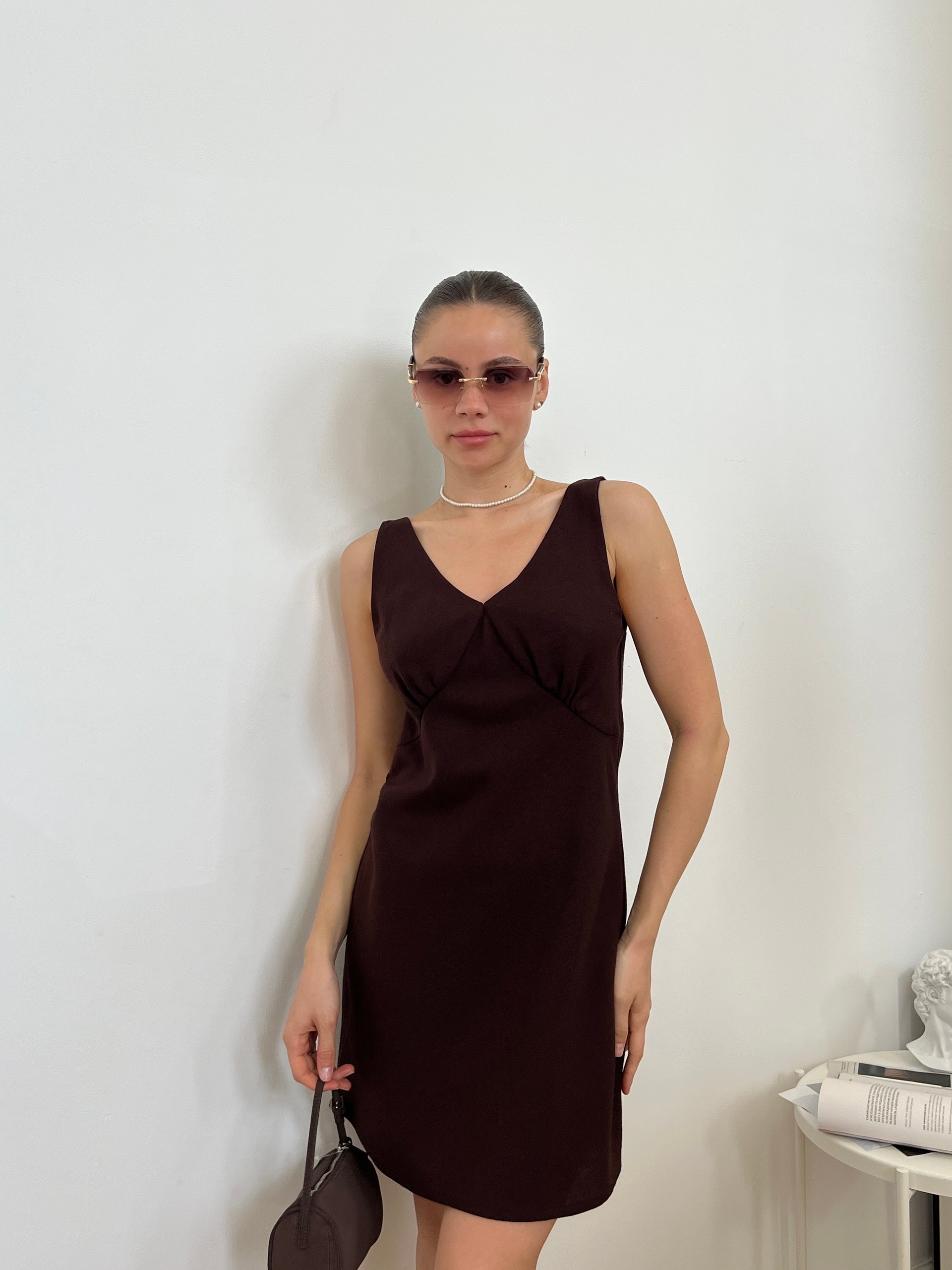 Платье Casual 014 с пояском