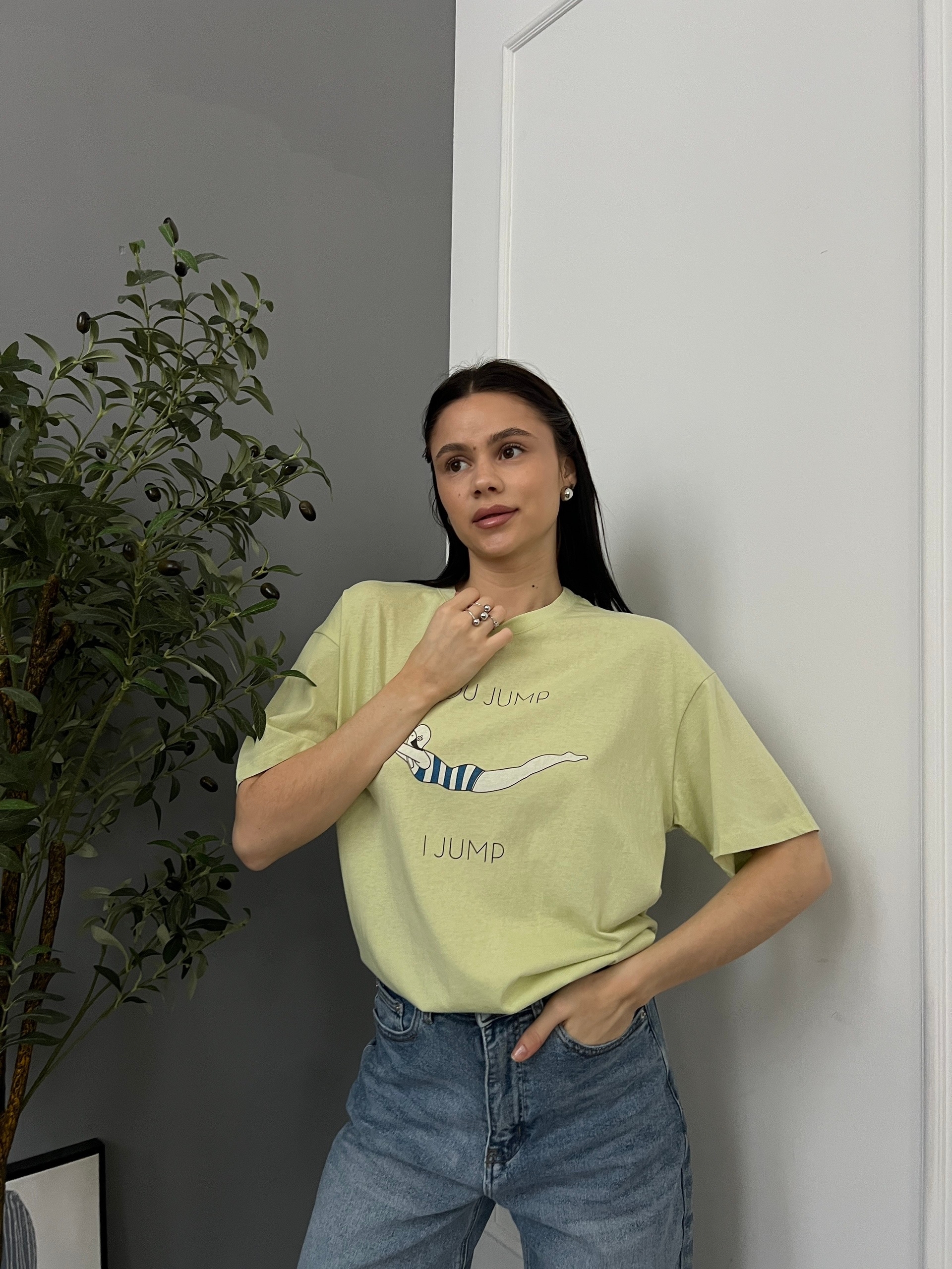 Футболка MISS HAN you jump