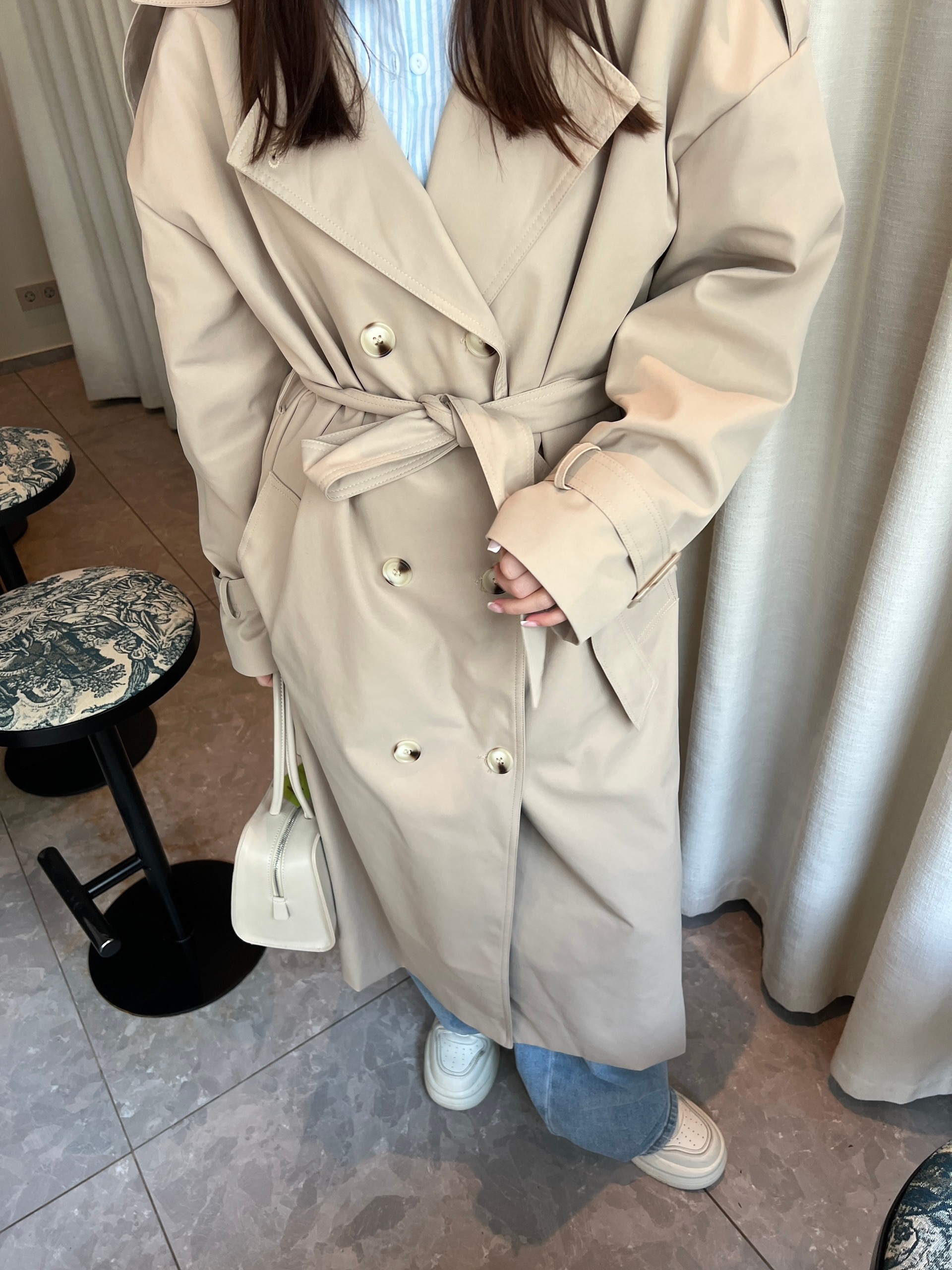 Тренч H 660-1 длинный