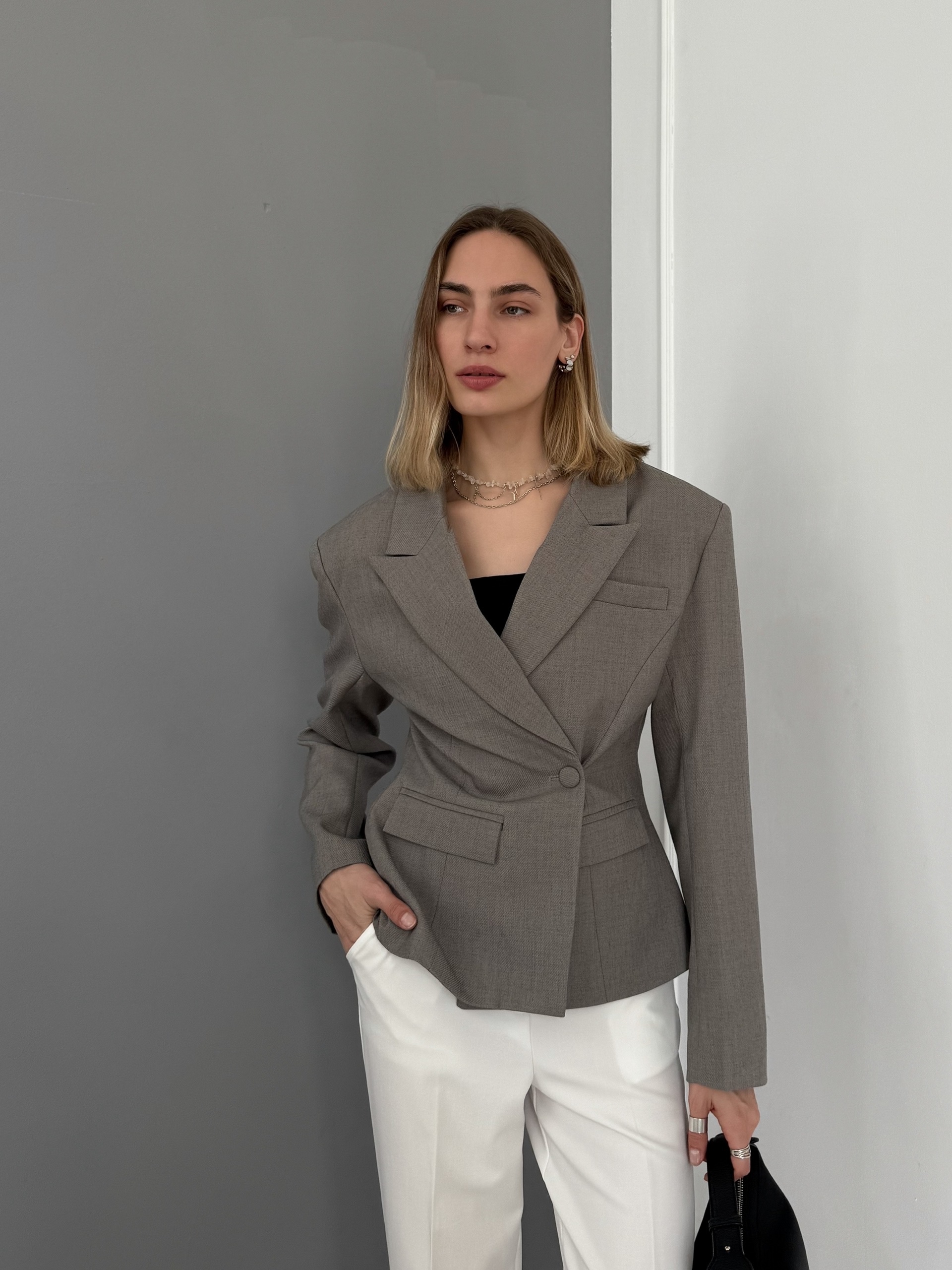 Жакет Blanca 20038 приталенный