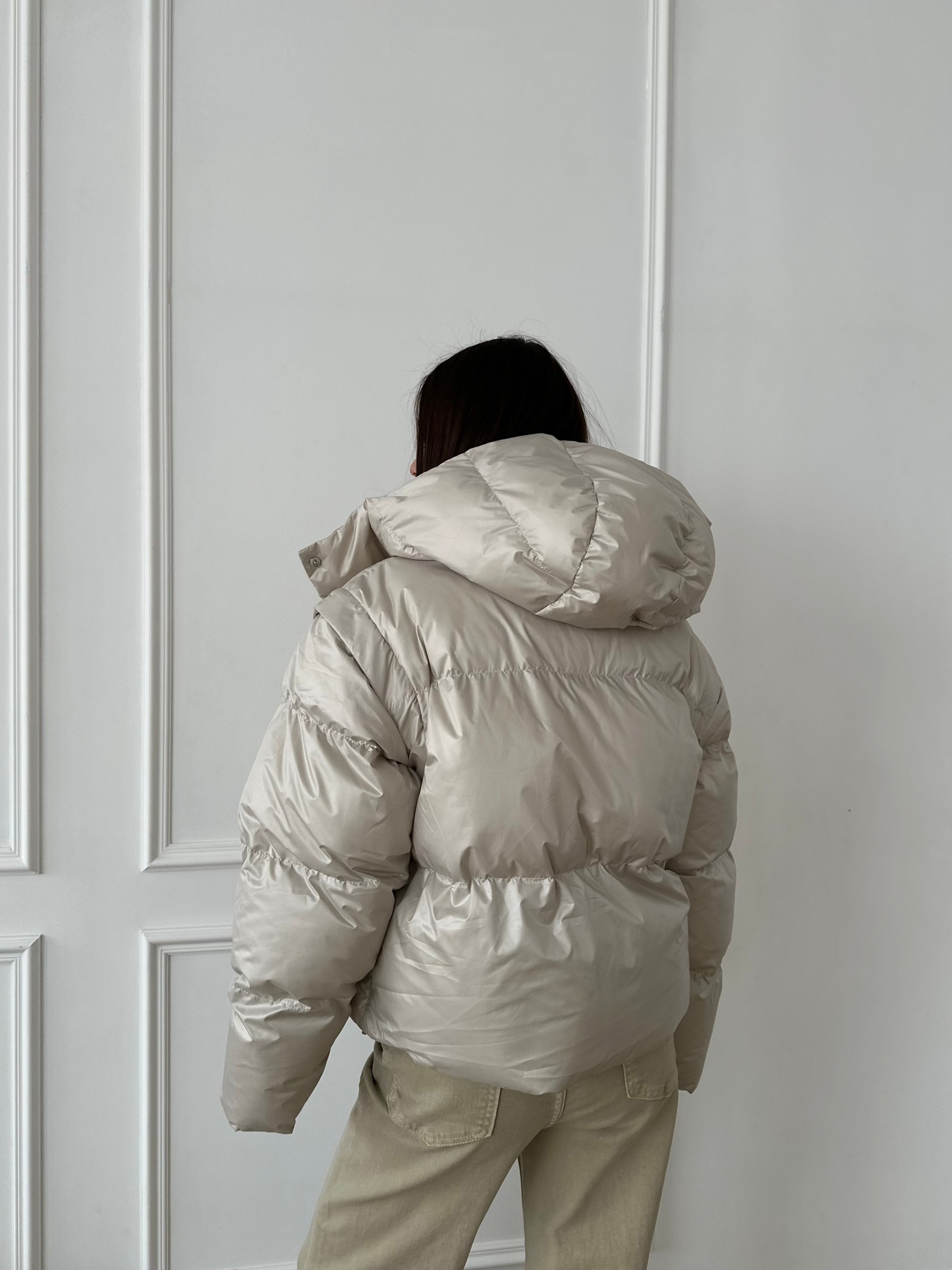 Куртка-жилетка W5951 короткая