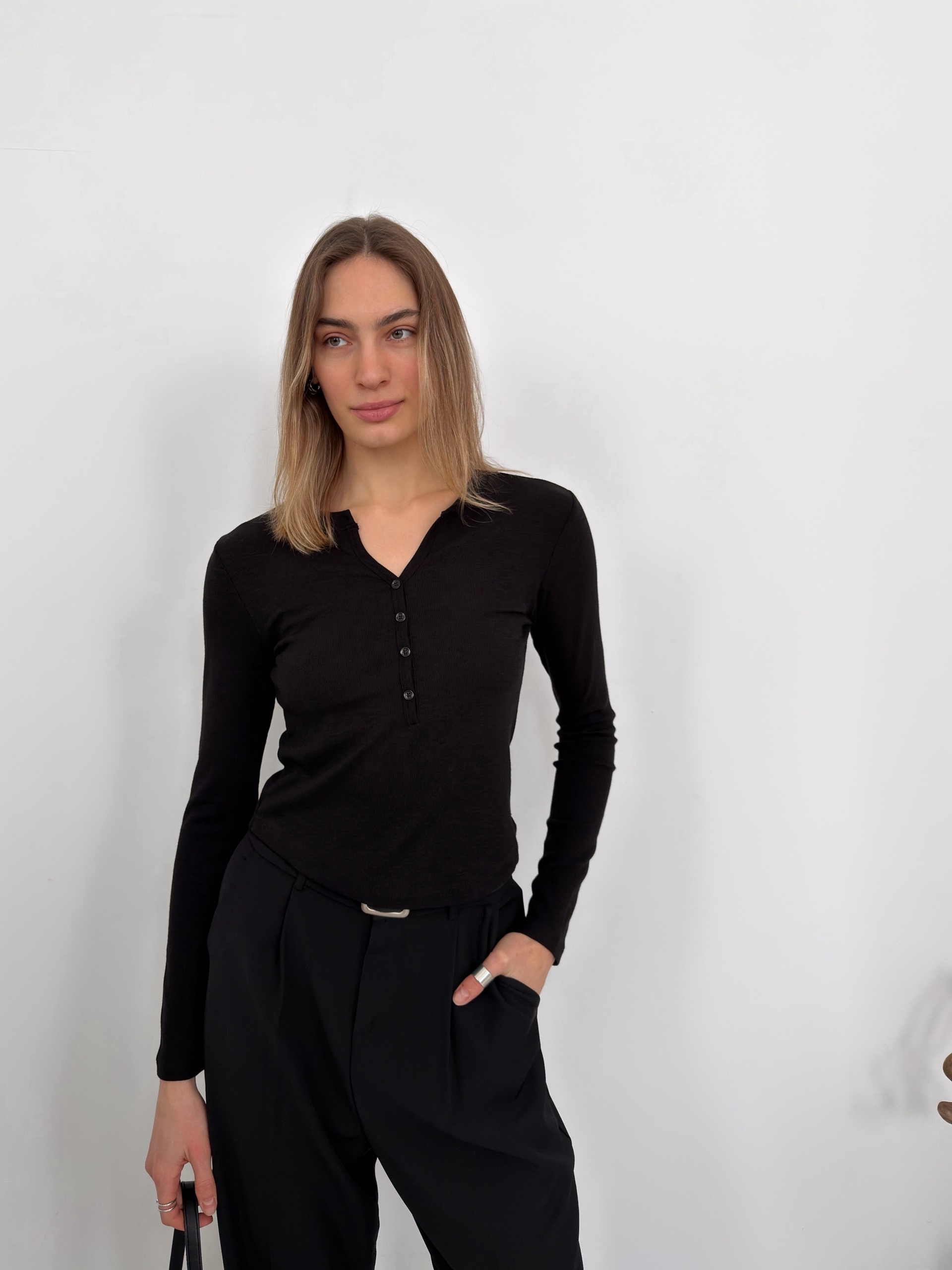 Кофточка San-k 8099 Vвырез пуговки