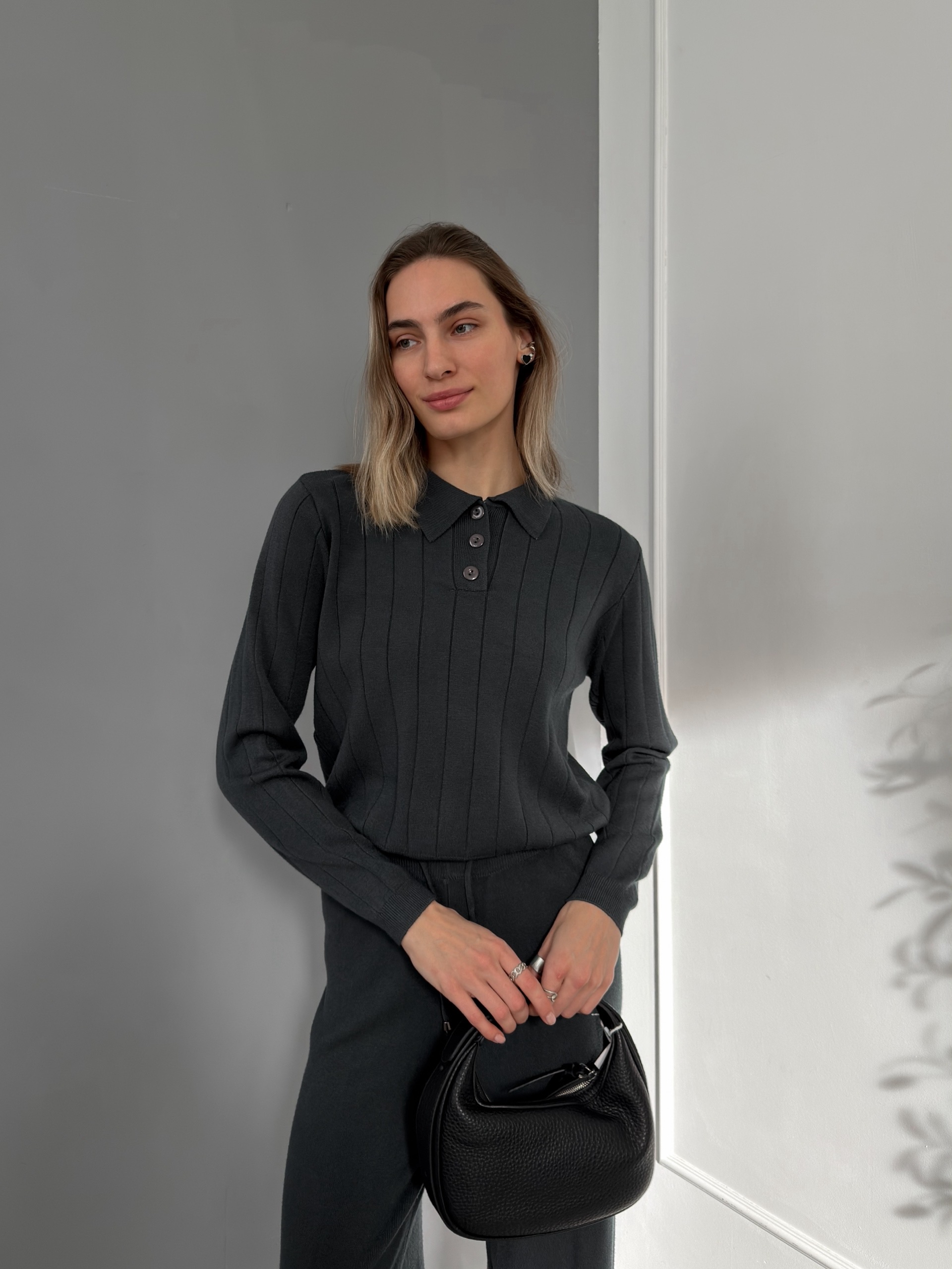 Костюм 2551 джемпер поло+брюки