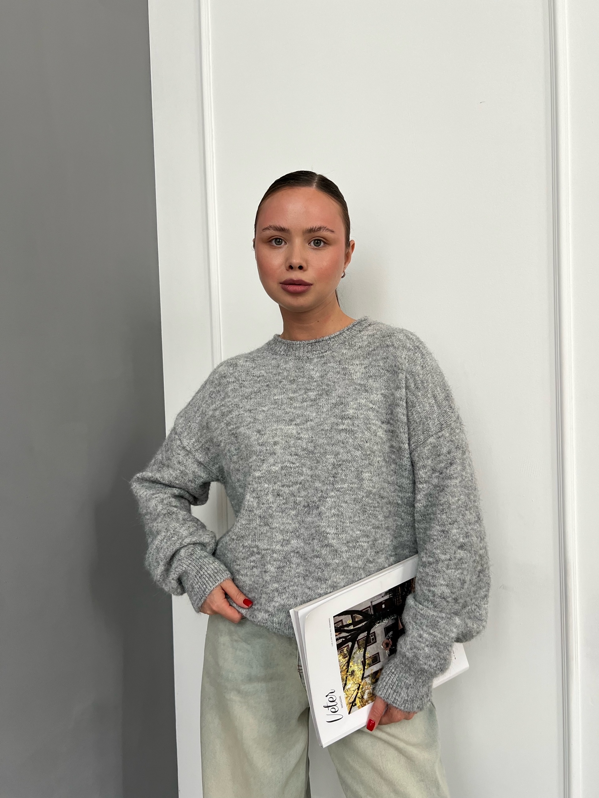 Джемпер F1002 резинка ворот необработ край