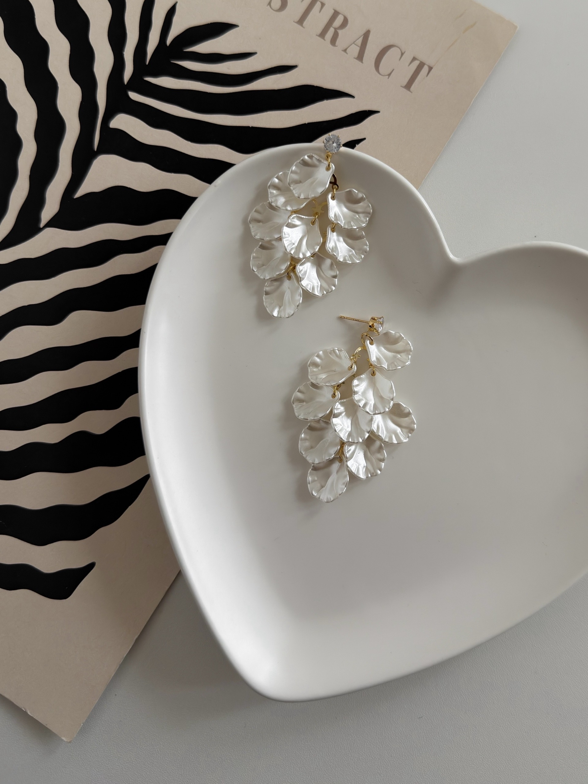 Серьги ракушки висюльки