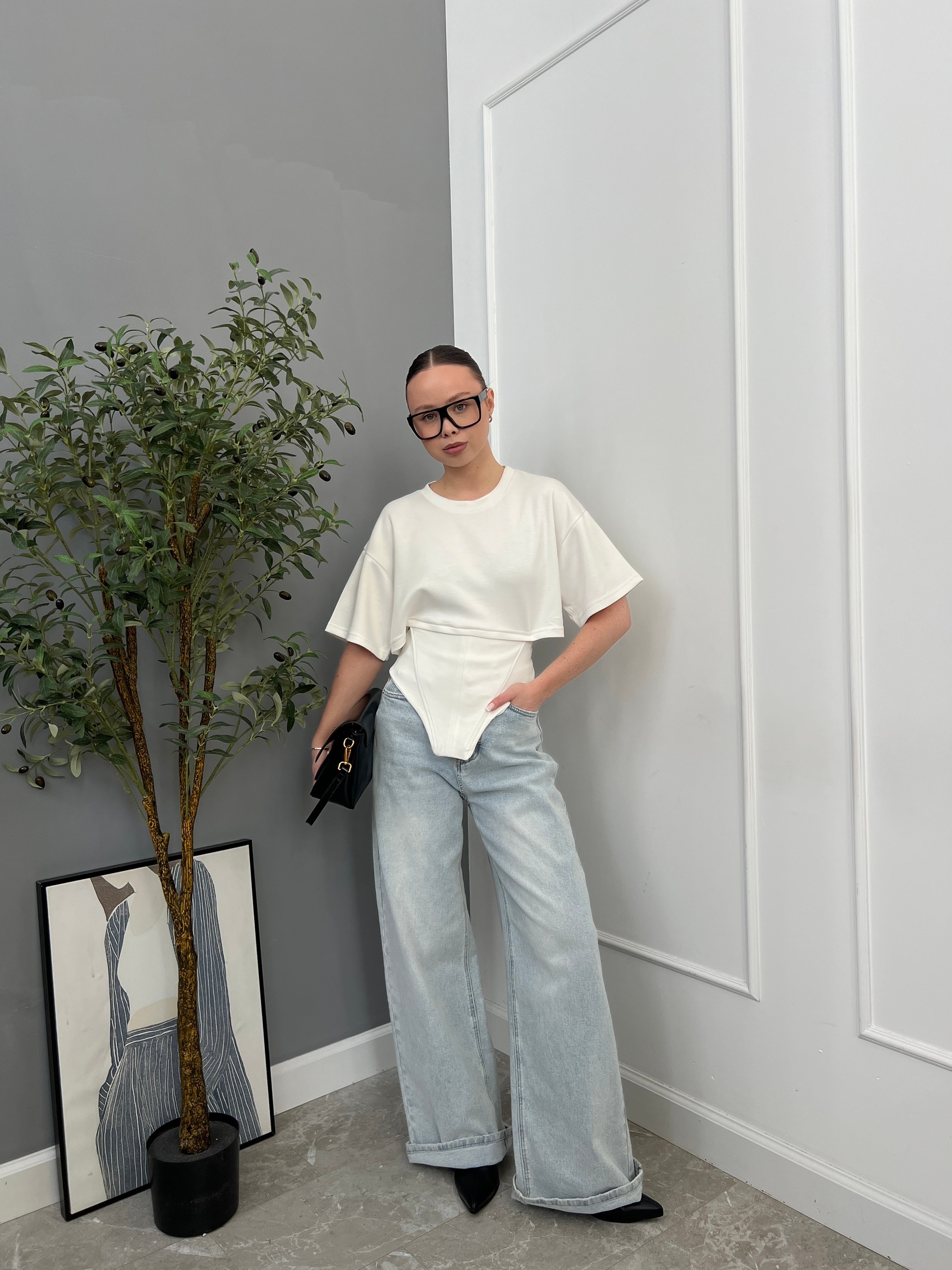 Футболка-корсет KOKO